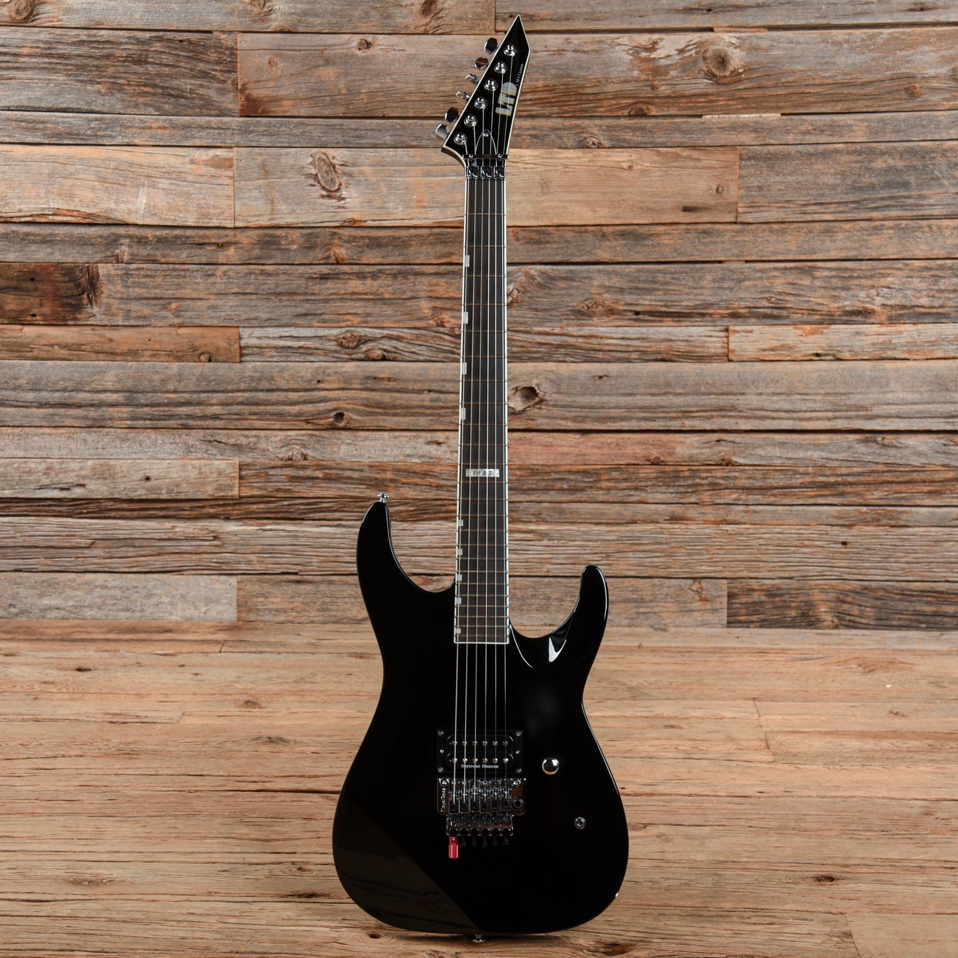 ESP LTD M-1 Custom '87 Black Electric Guitars / Solid Body