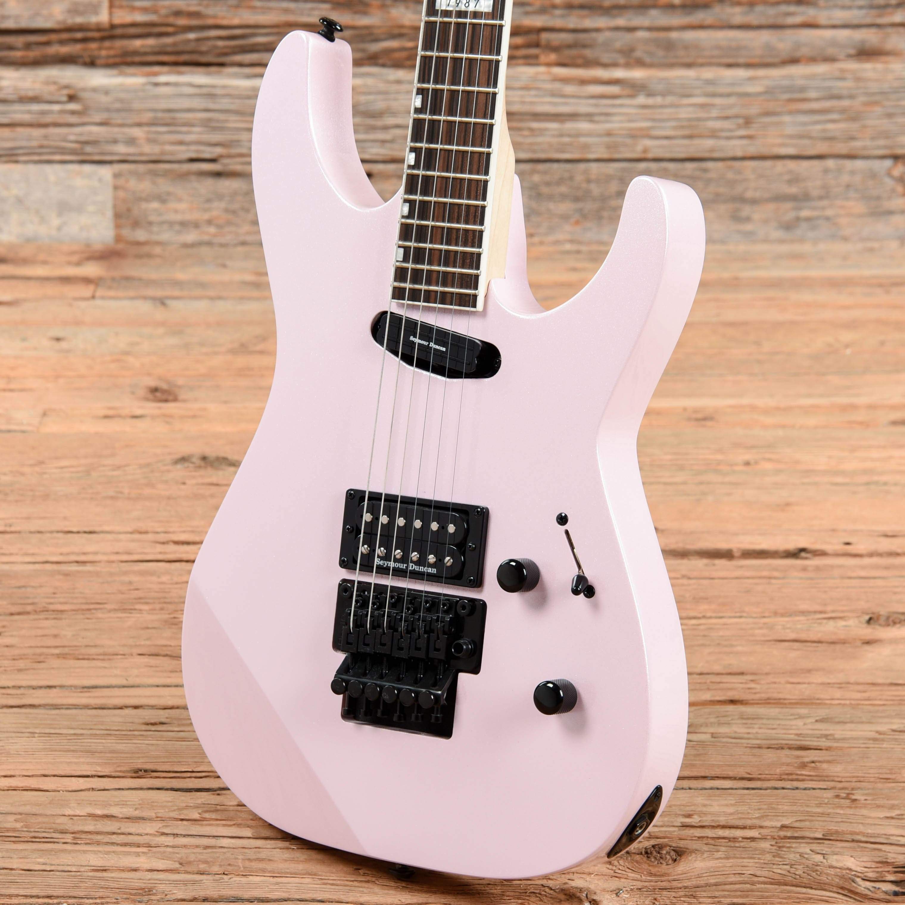 ESP LTD Mirage Deluxe '87 Pearl Pink Electric Guitars / Solid Body