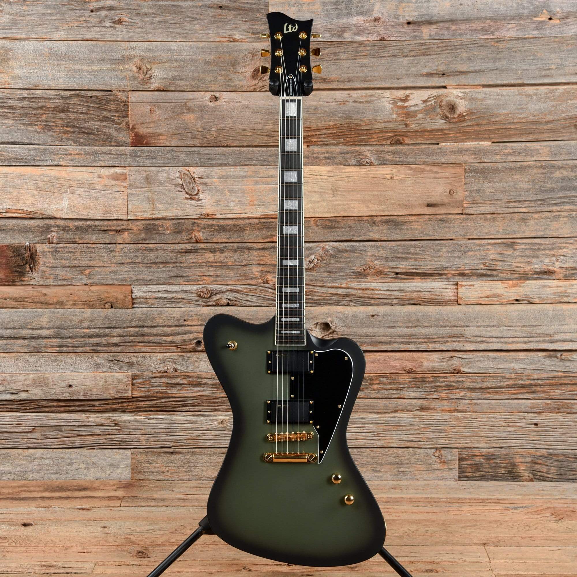 ESP LTD Sparrowhawk Bill Kelliher Signature Military Green Sunburst Electric Guitars / Solid Body