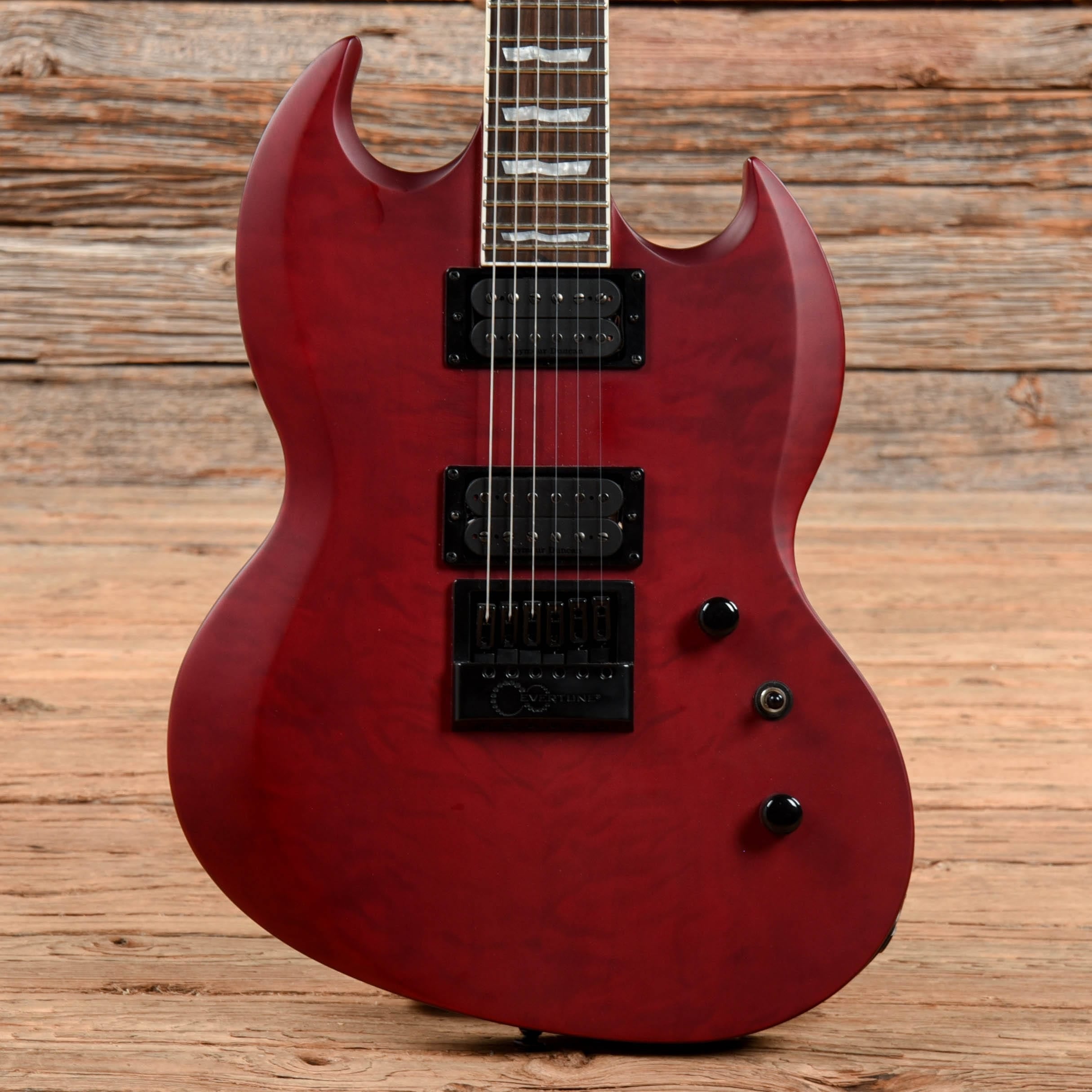 ESP LTD Viper-1000 Deluxe EverTune See Thru Black Cherry Satin 2019 Electric Guitars / Solid Body