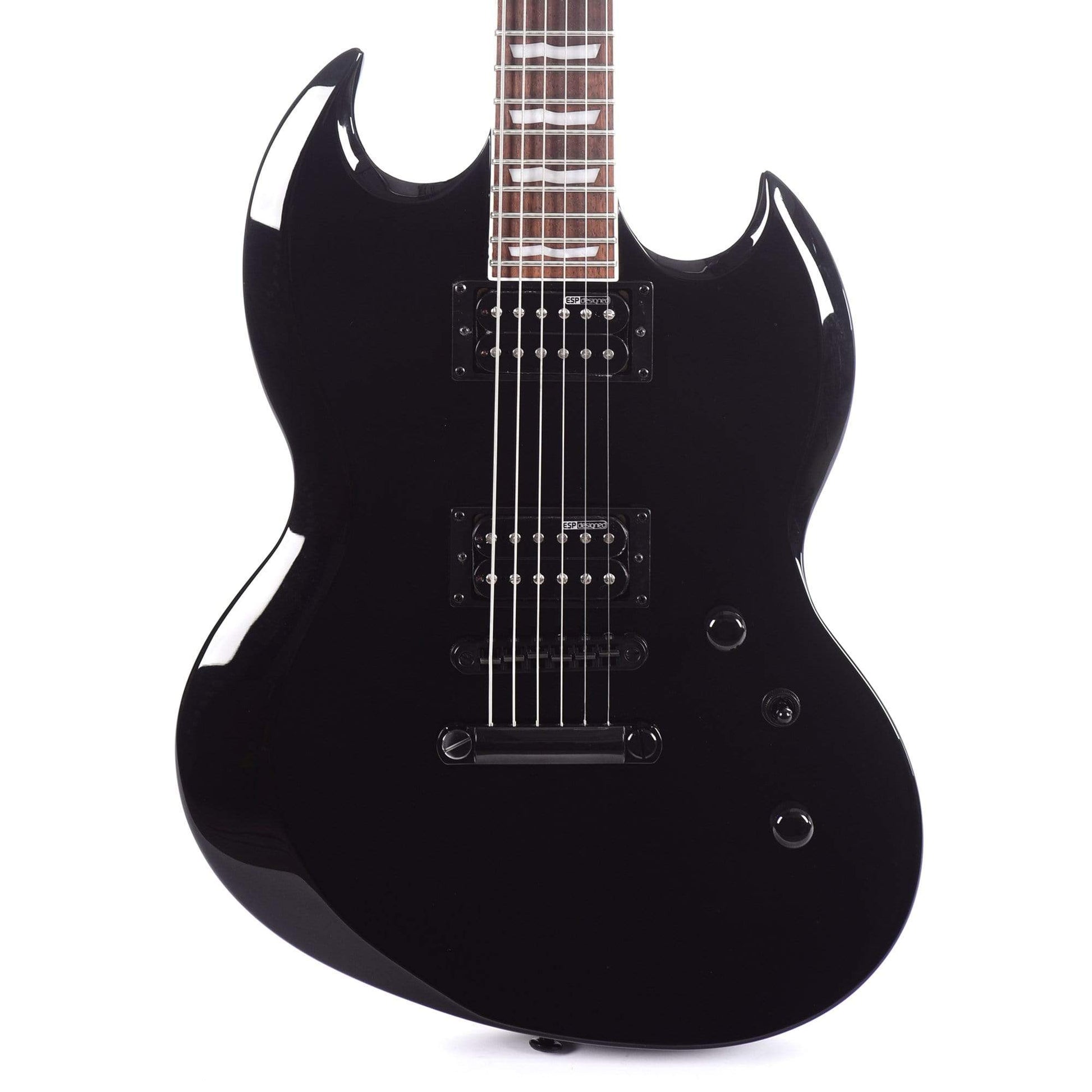 ESP LTD Viper-201B Black Electric Guitars / Solid Body