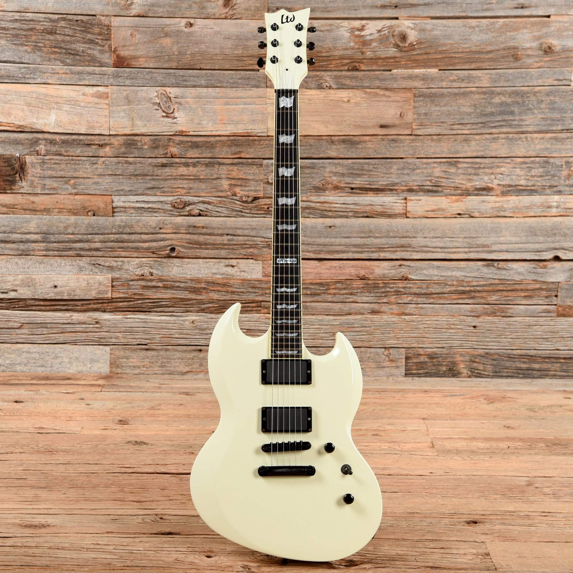 ESP LTD Viper-400 Snow White 2005 Electric Guitars / Solid Body