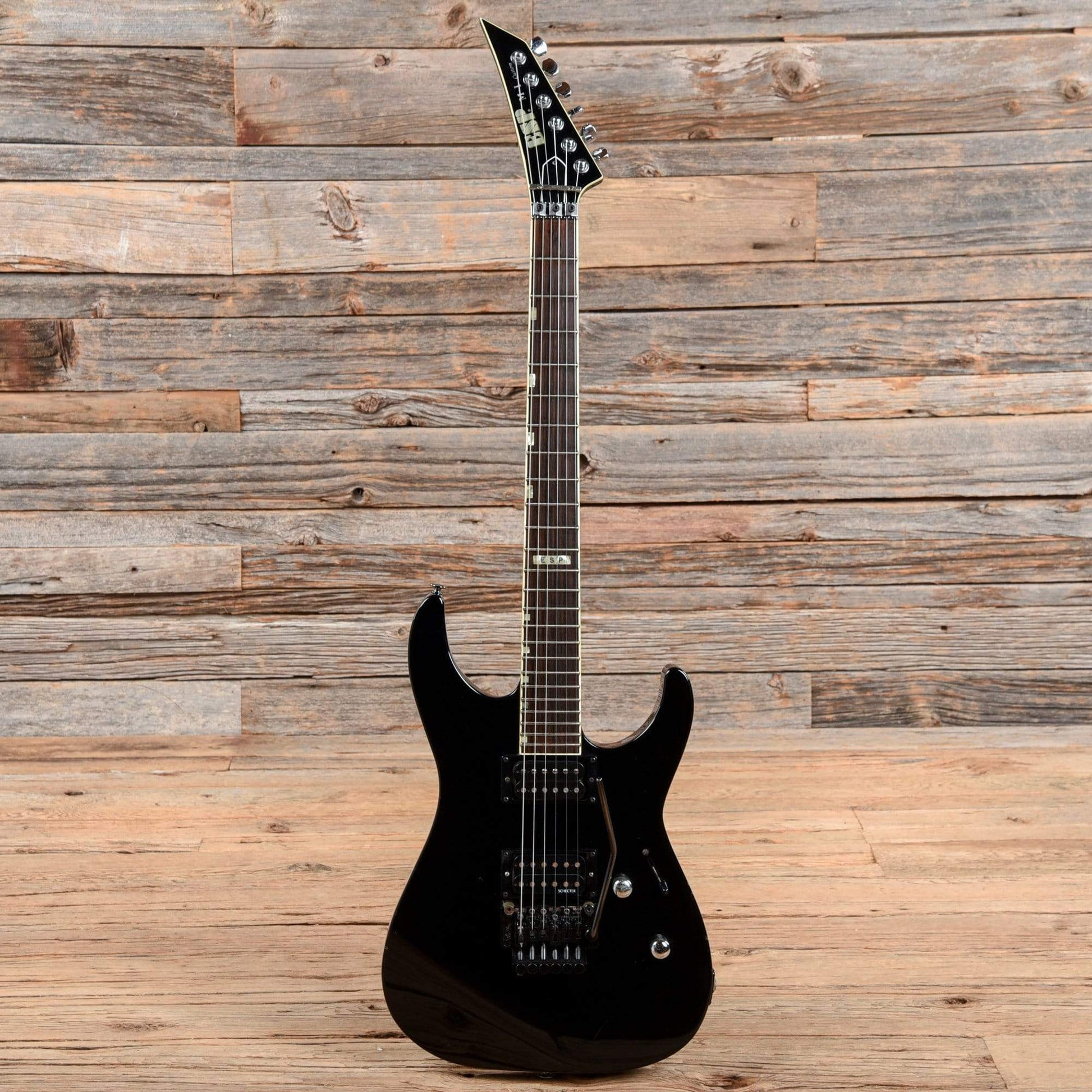 ESP M-1 Custom Black 1998 Electric Guitars / Solid Body