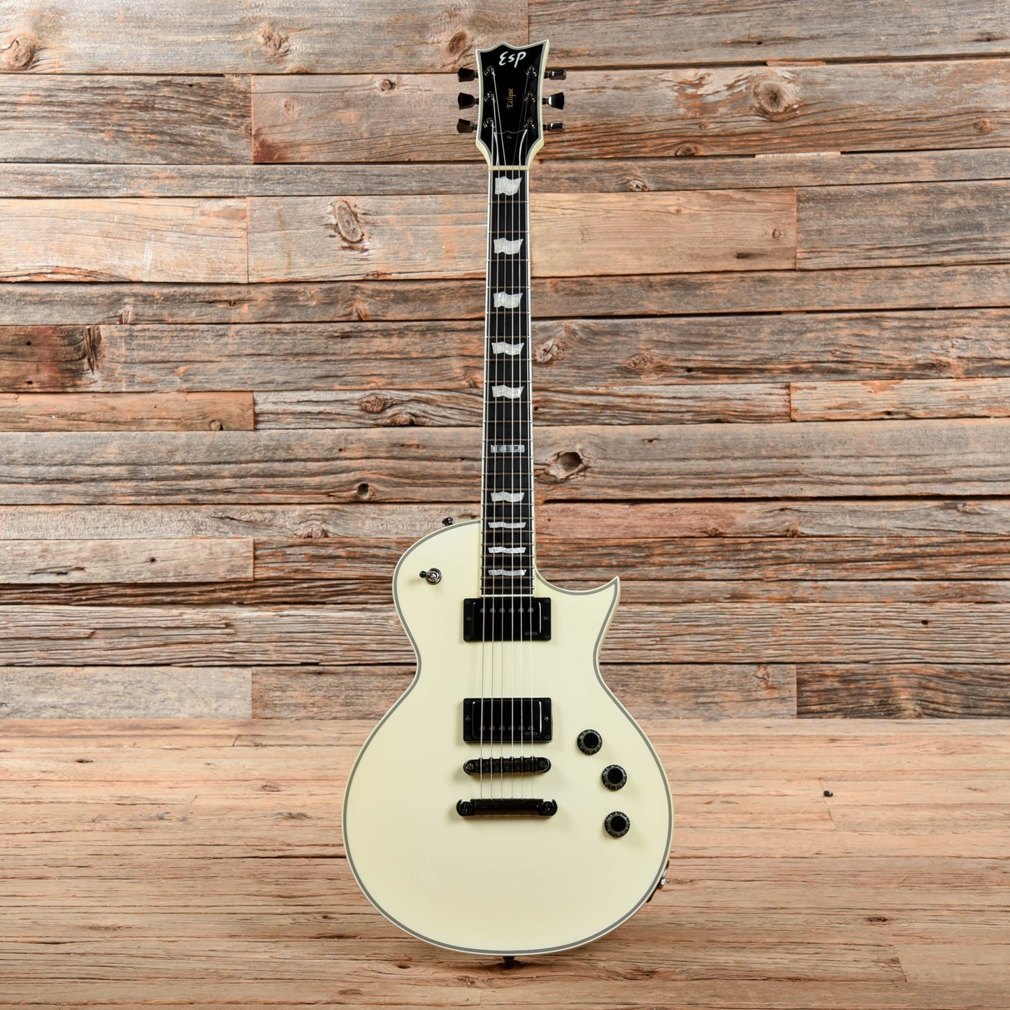 ESP Standard Eclipse-II Snow White 2010 Electric Guitars / Solid Body