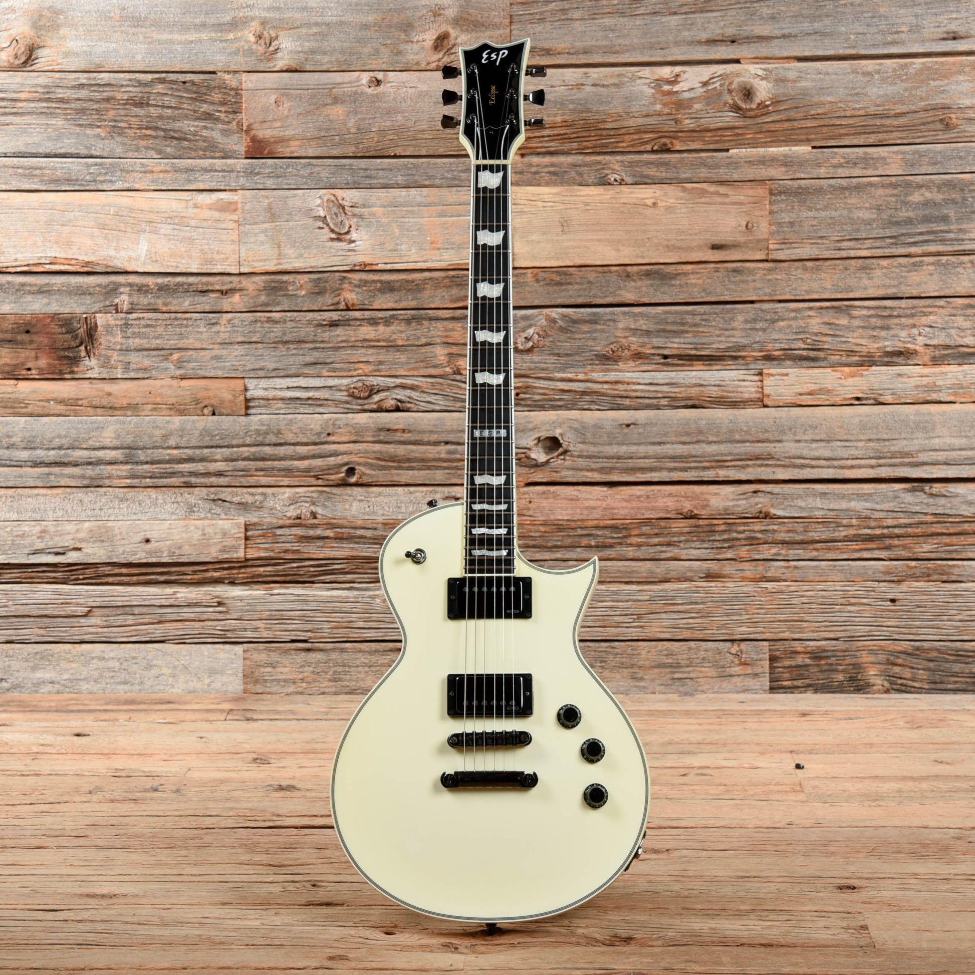 ESP Standard Eclipse-II Snow White 2010 Electric Guitars / Solid Body