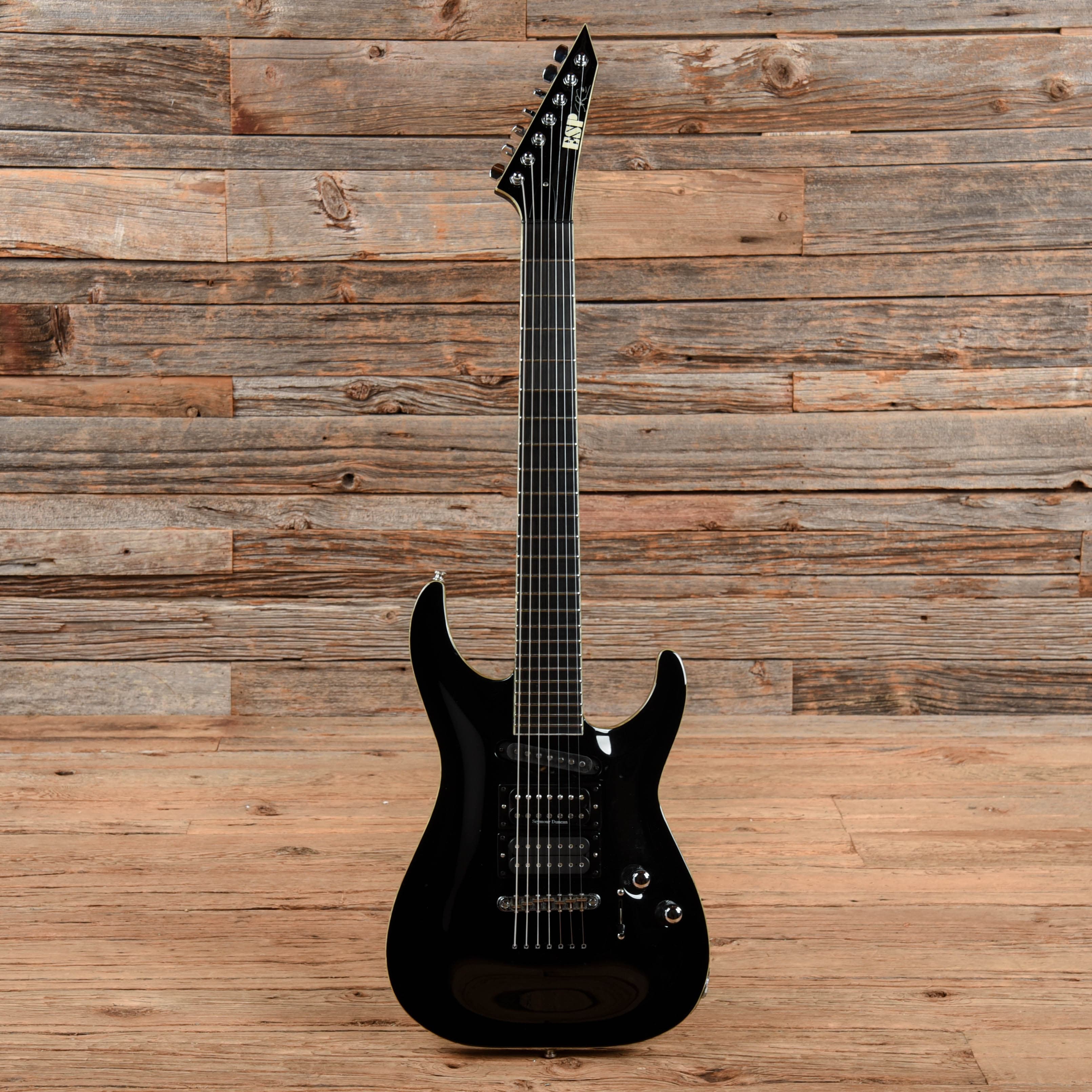 ESP Stephen Carpenter Signature Black 1990 Electric Guitars / Solid Body