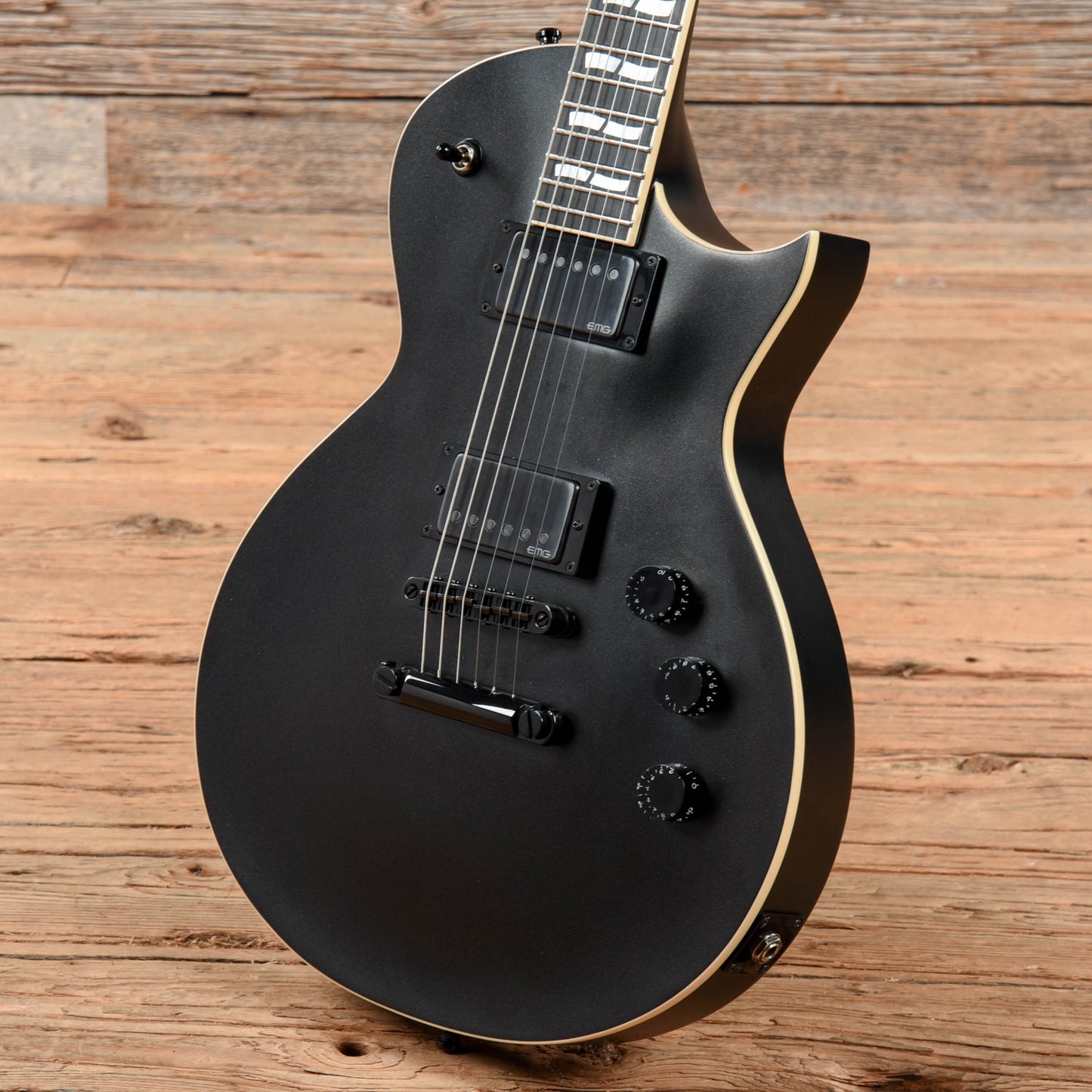 ESP USA Eclipse Satin Black Electric Guitars / Solid Body