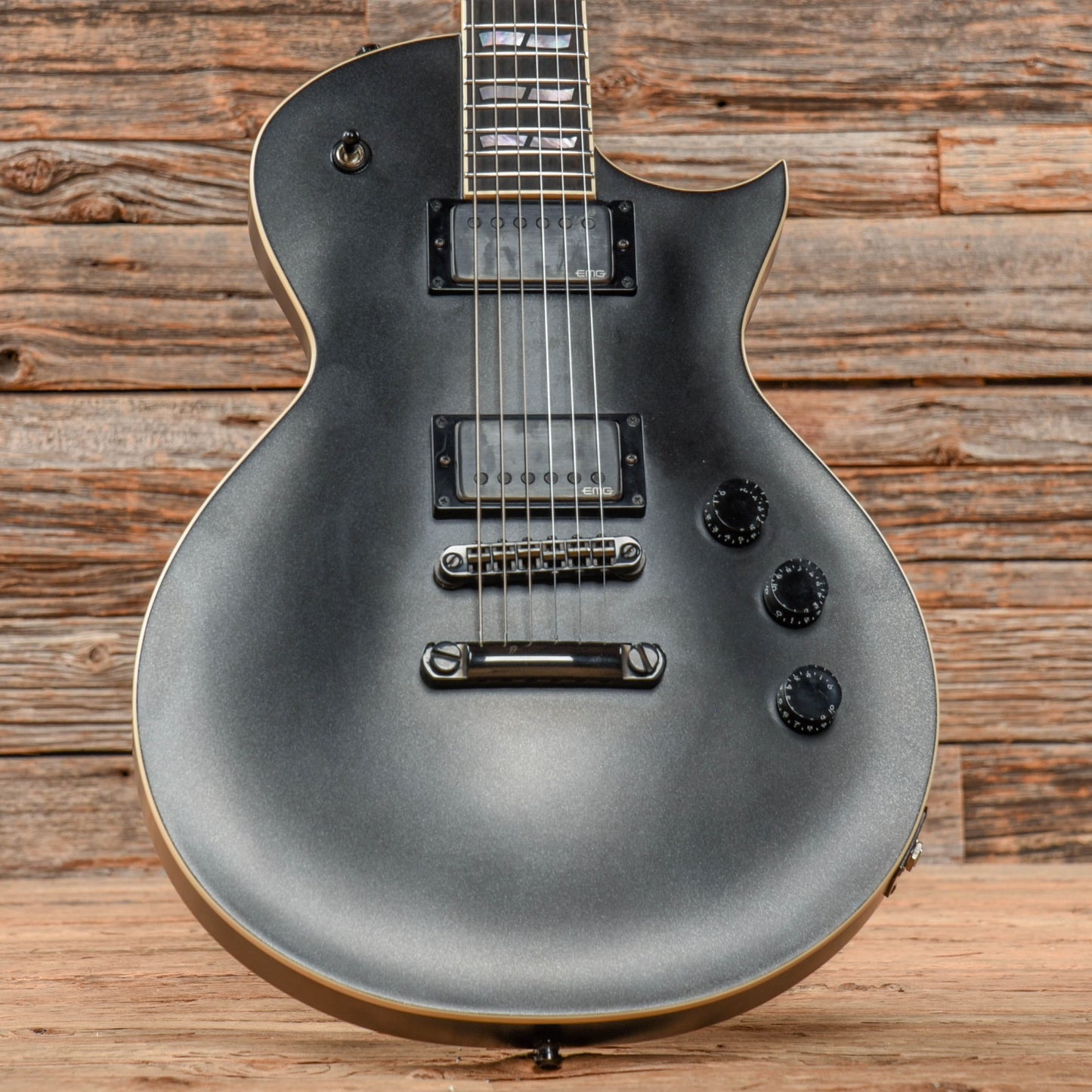 ESP USA Eclipse Satin Black Electric Guitars / Solid Body