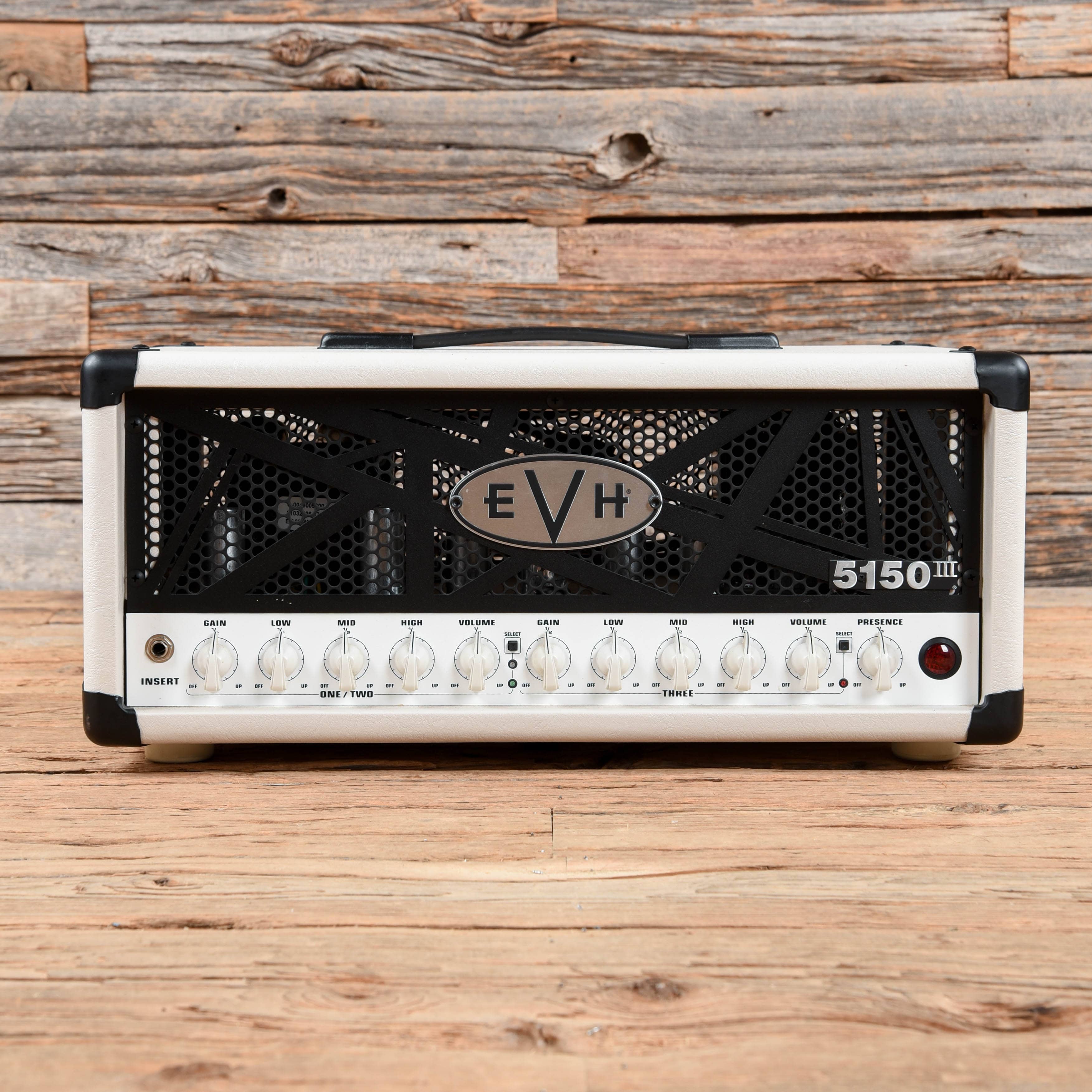 EVH 5150 III 6L6 3-Channel 50-Watt Guitar Amp Head Ivory 2016