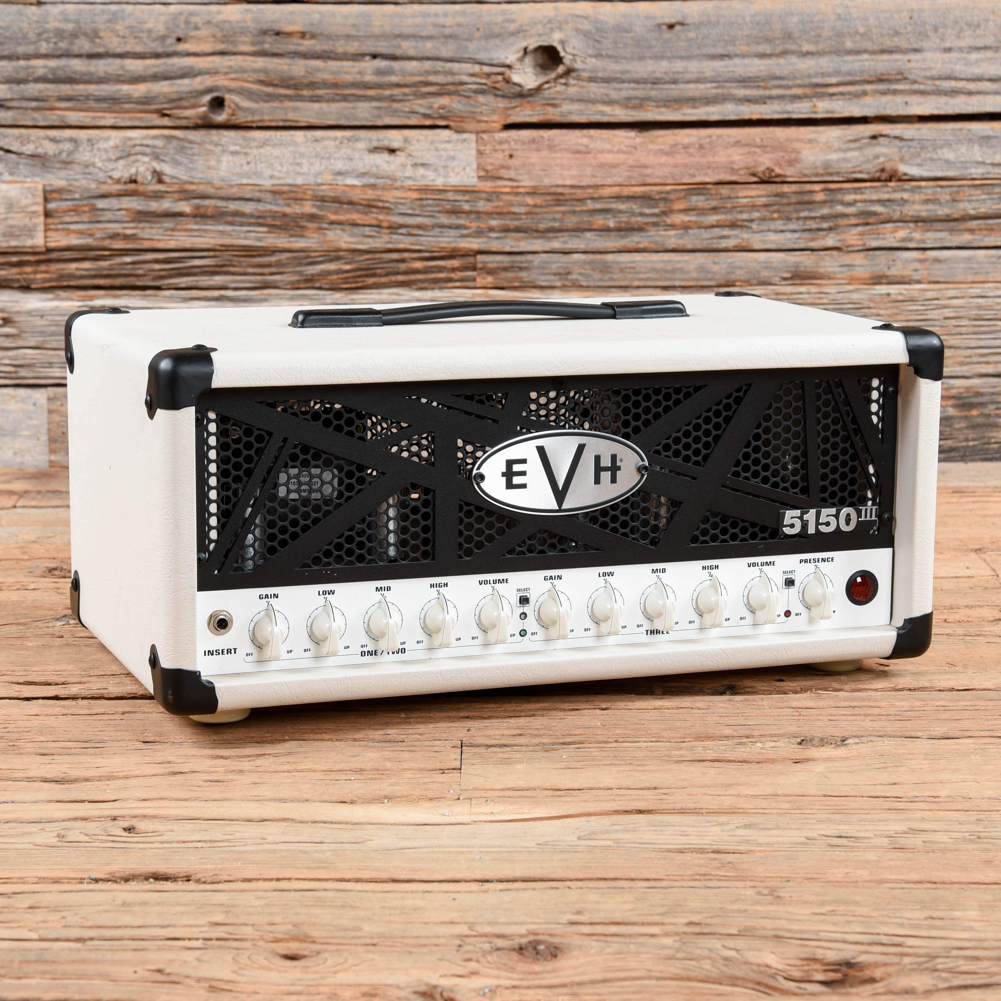 EVH 5150 III 6L6 3-Channel 50-Watt Guitar Amp Head Ivory 2016 ...