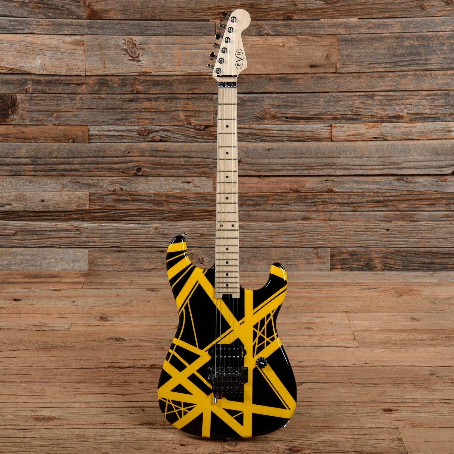 EVH Striped Series Black and Yellow 2021 Electric Guitars / Solid Body