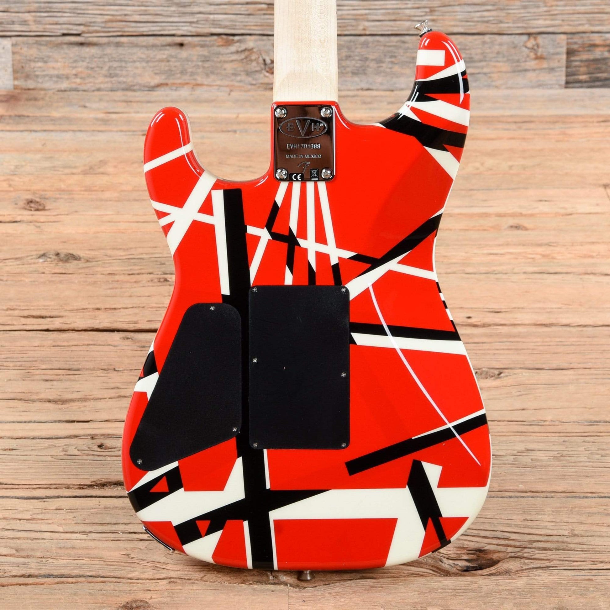 EVH Striped Series Electric Guitar Red/Black/White 2017 Electric Guitars / Solid Body