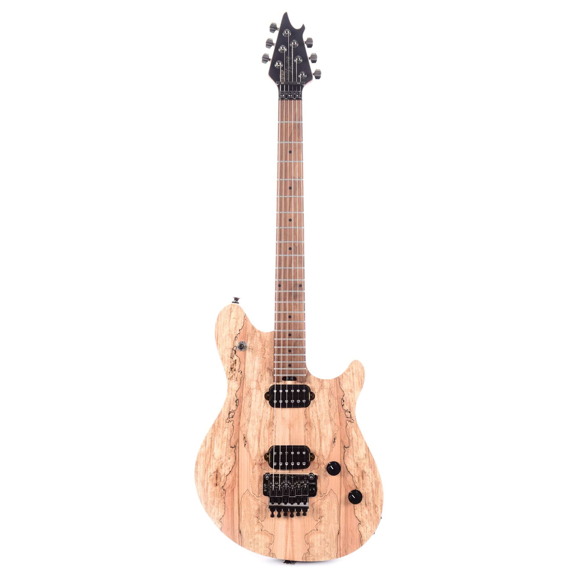 EVH Wolfgang WG Standard Exotic Spalted Maple Natural Electric Guitars / Solid Body