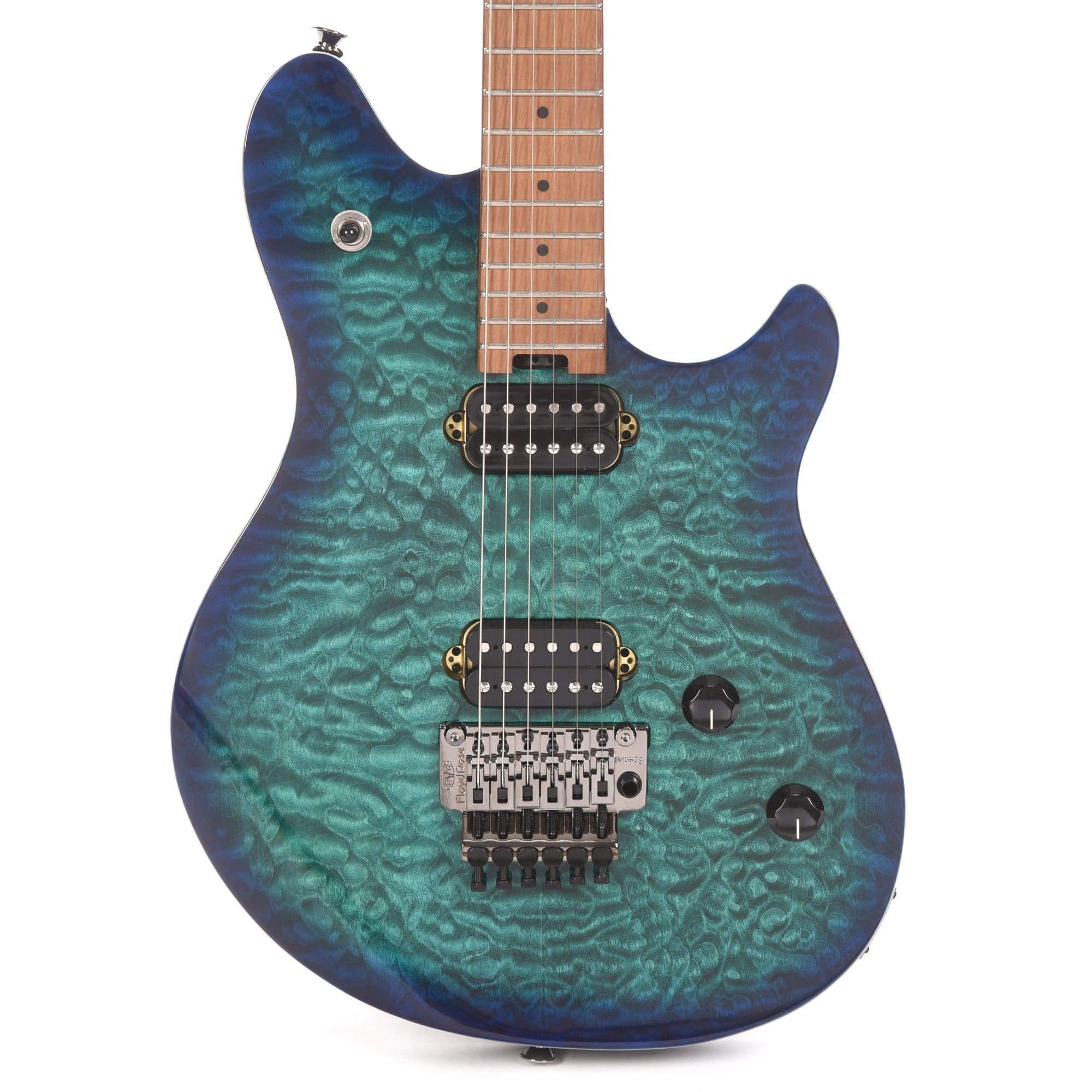 EVH Wolfgang WG Standard QM Chlorine Burst – Chicago Music Exchange