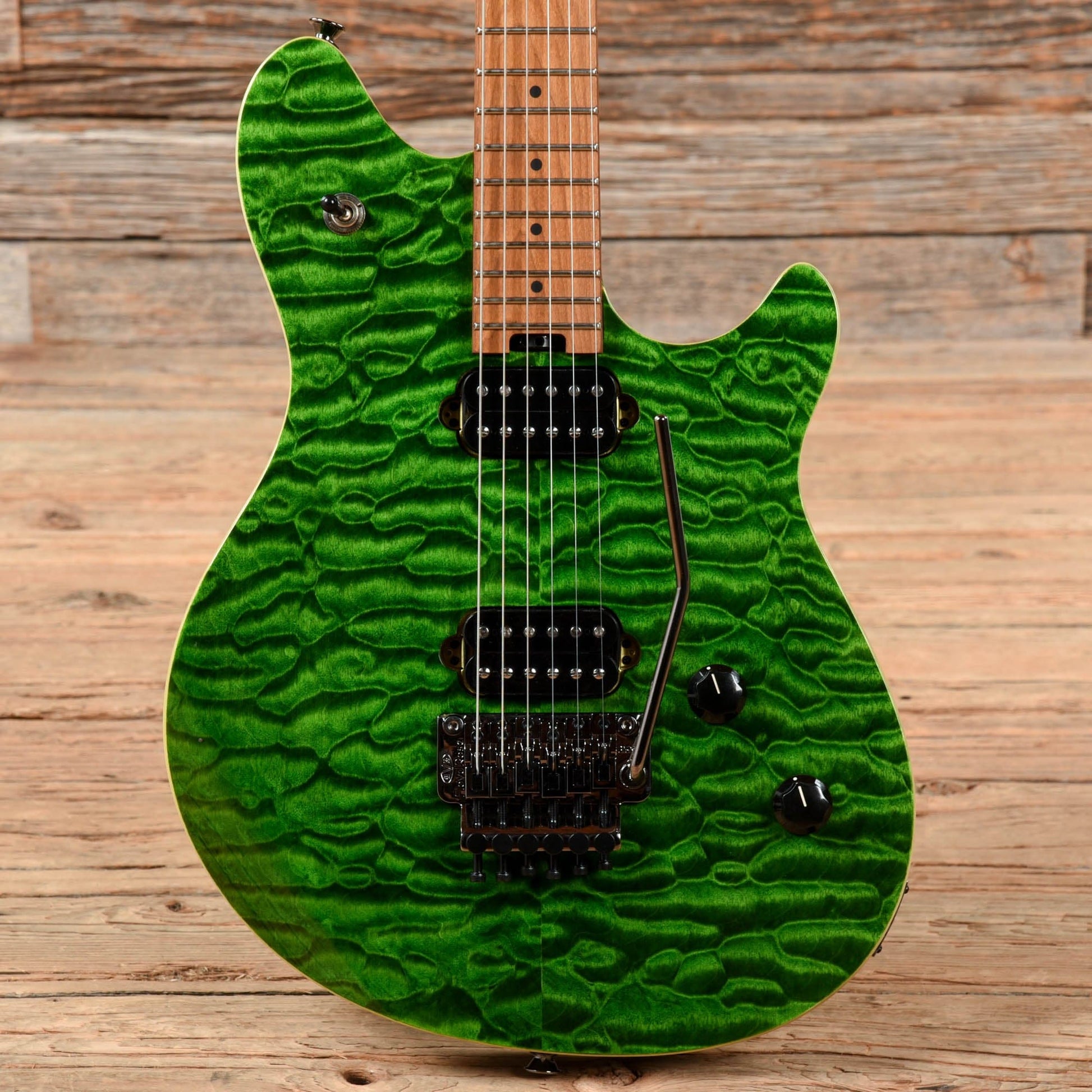 EVH Wolfgang WG Standard Tranparent Green 2021 Electric Guitars / Solid Body