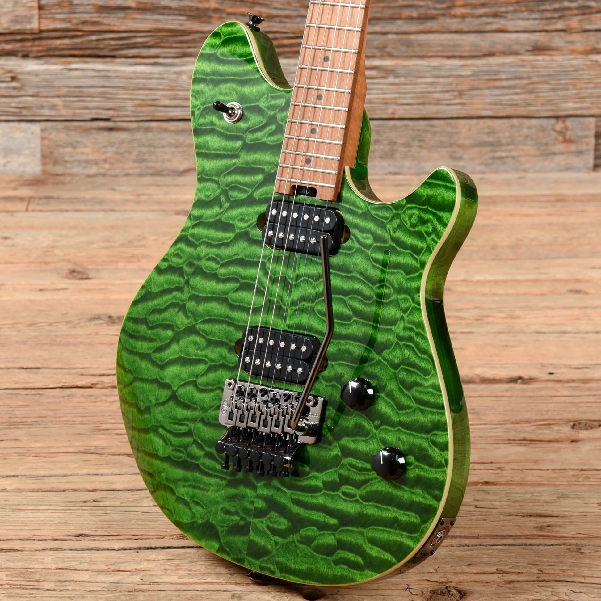 EVH Wolfgang WG Standard Tranparent Green 2021 Electric Guitars / Solid Body