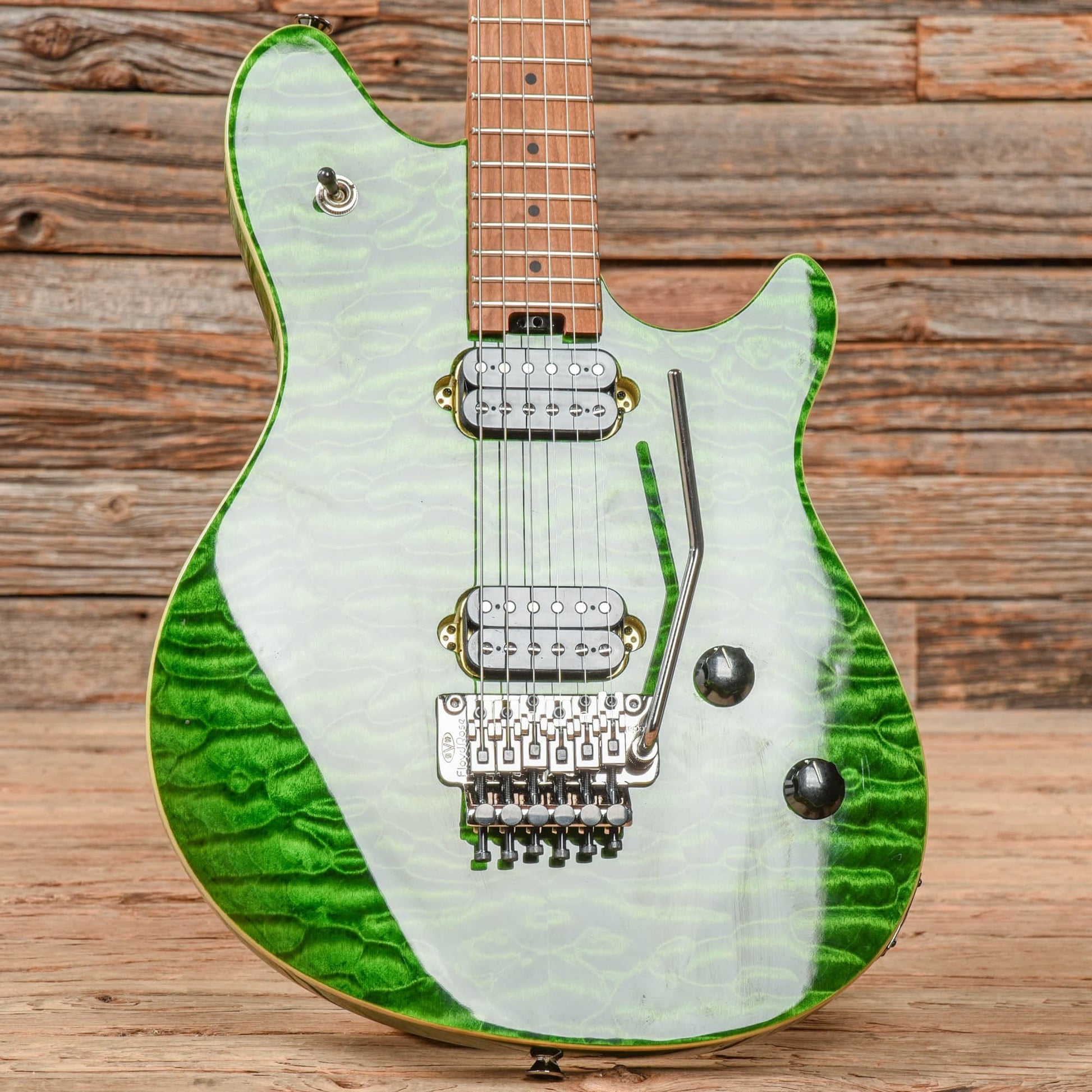 EVH Wolfgang WG Standard Tranparent Green 2021 Electric Guitars / Solid Body