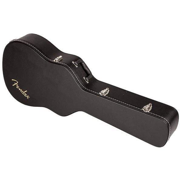 Fender Case for Dreadnought/12-String Flat Top Black Accessories / Cases and Gig Bags / Guitar Cases