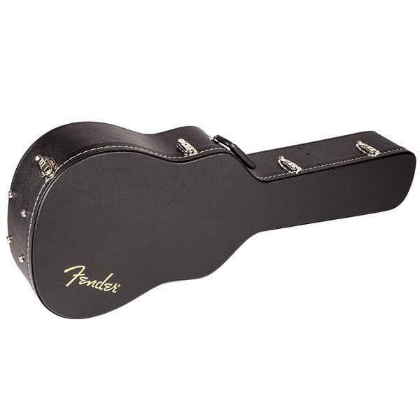 Fender Case for Dreadnought/12-String Flat Top Black Accessories / Cases and Gig Bags / Guitar Cases