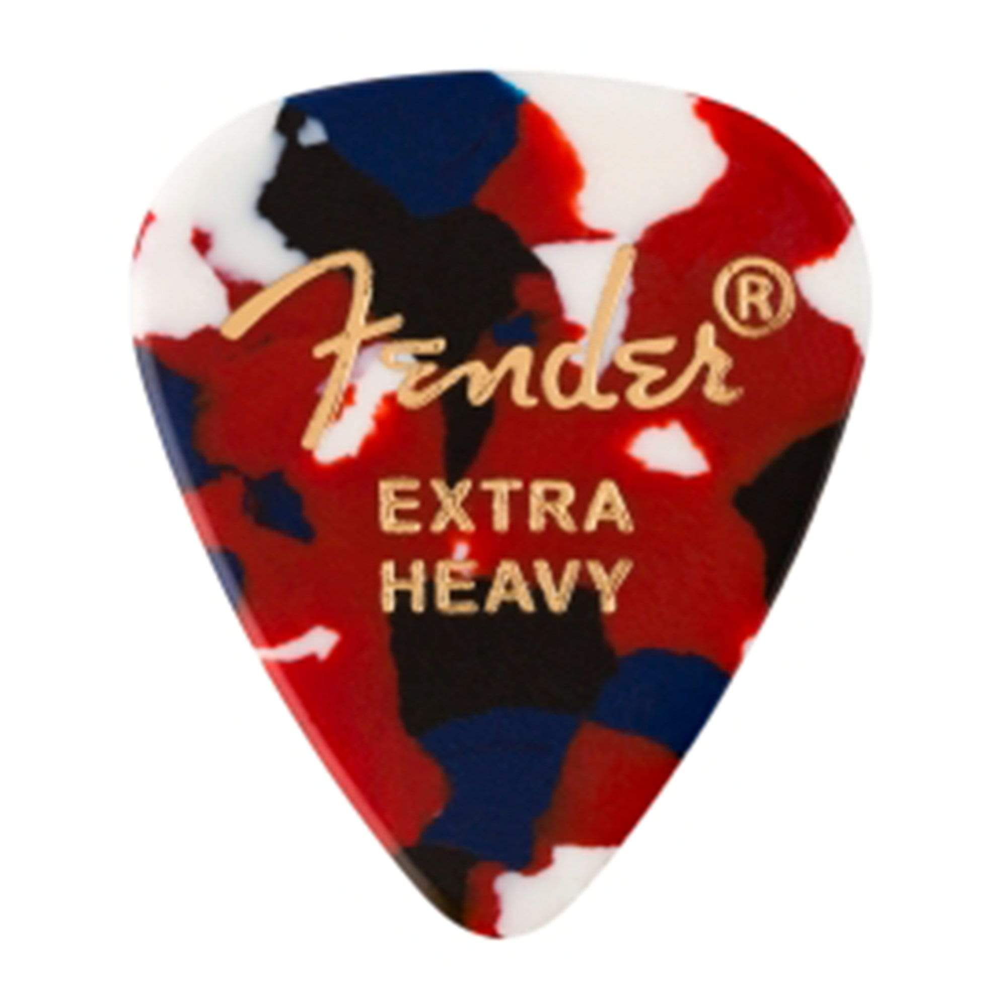 Fender 351 Confetti Extra Heavy 12 Pack Accessories / Picks