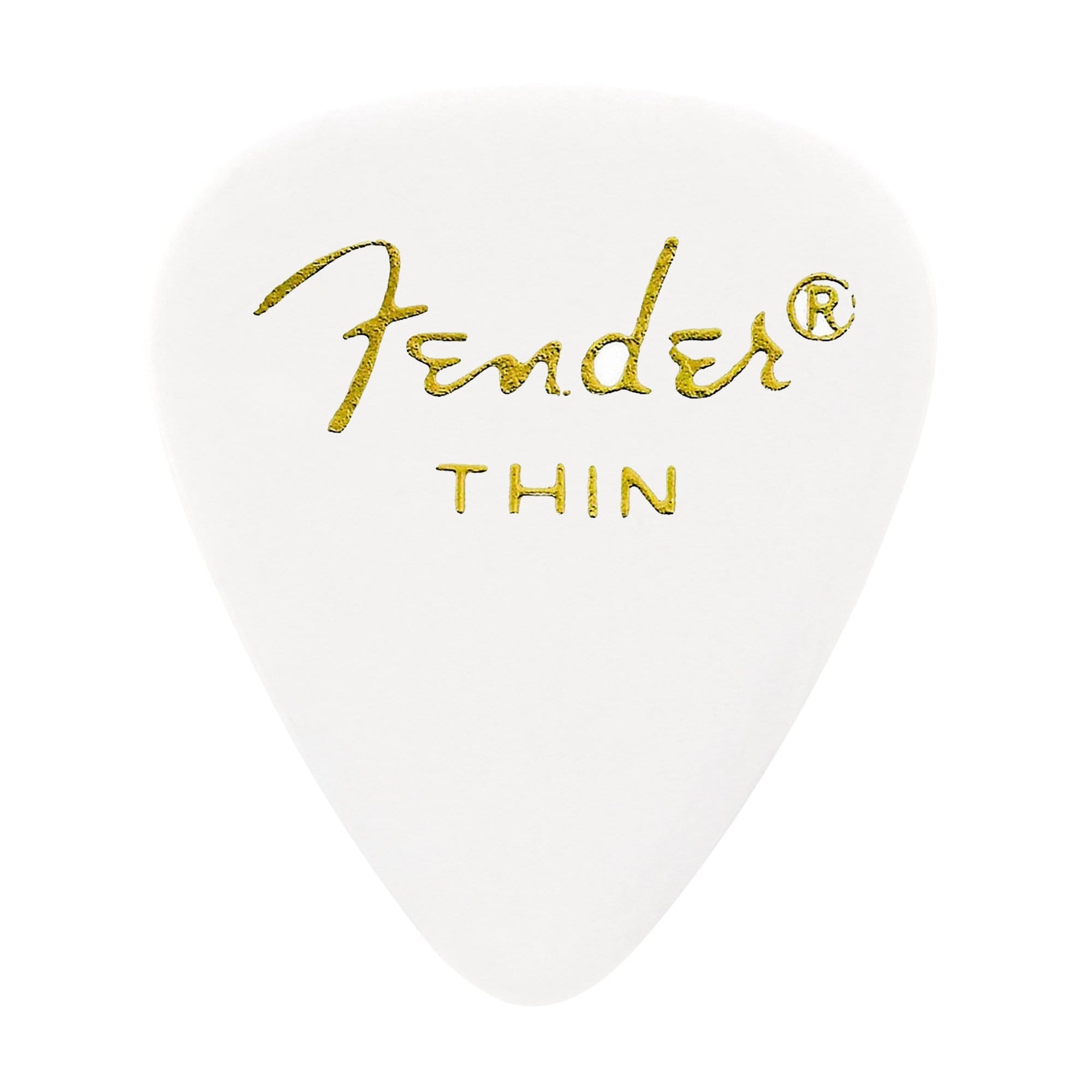 Fender 351 Pick Pack White Thin 2 Pack (24) Bundle Accessories / Picks