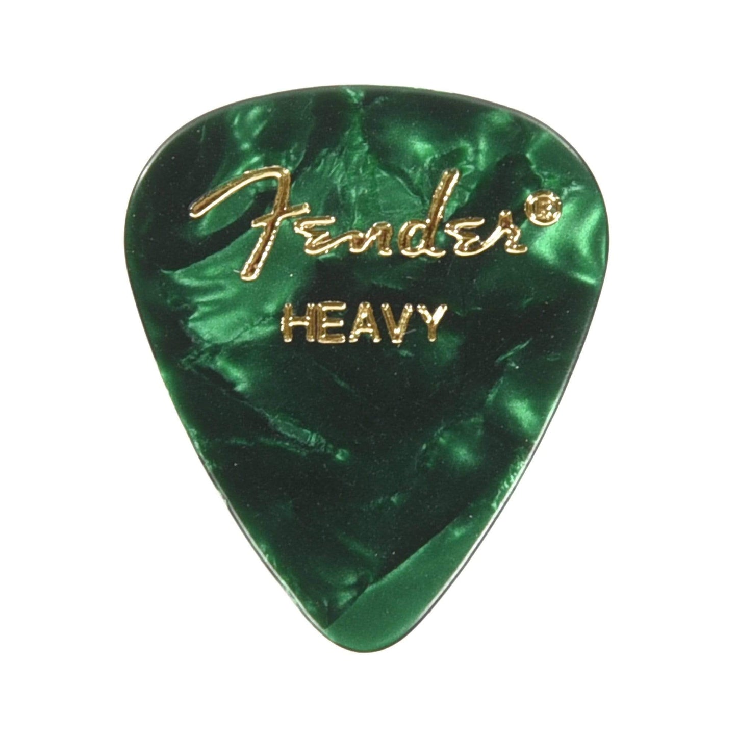 Fender 351 Picks Green MOTO Heavy 4 Pack (48) Bundle Accessories / Picks