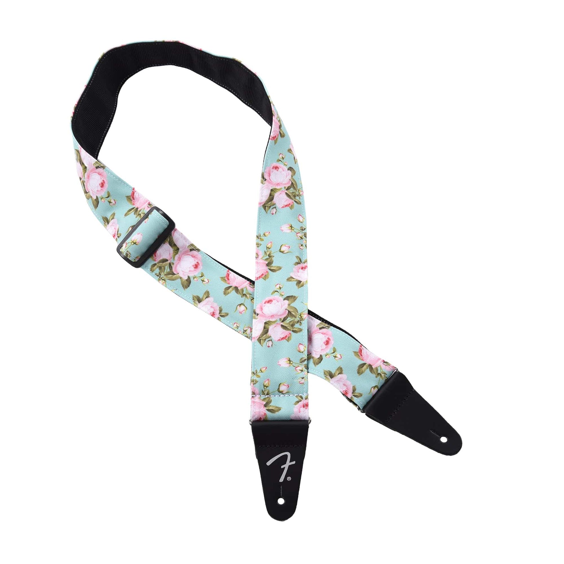 Fender Floral Strap Surf Green 2" Accessories / Straps