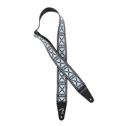 Fender Pasadena Woven Strap Blue Snowflake 2" Accessories / Straps