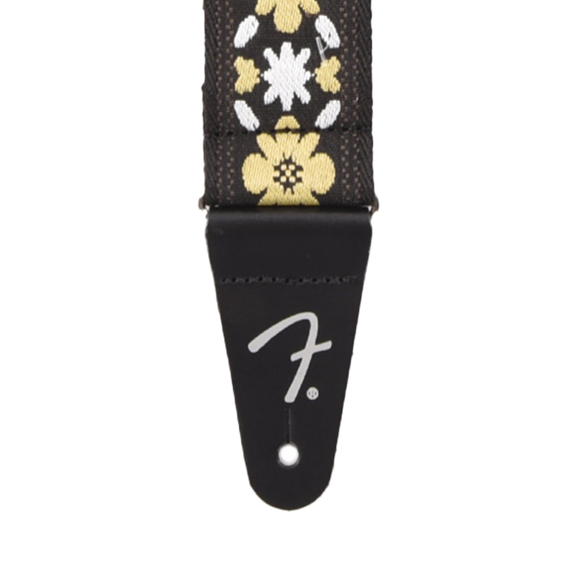 Fender Pasadena Woven Strap Yellow Clover 2" Accessories / Straps