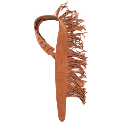 Fender Suede Fringe Strap Honey Accessories / Straps