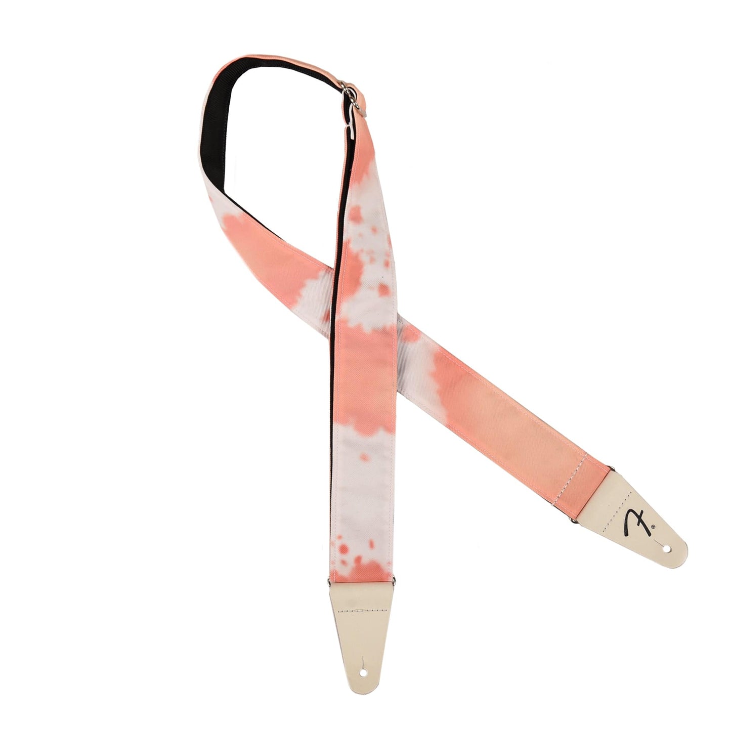 Fender Tie Dye Acid Wash Guitar Strap Pacific Peach Accessories / Straps