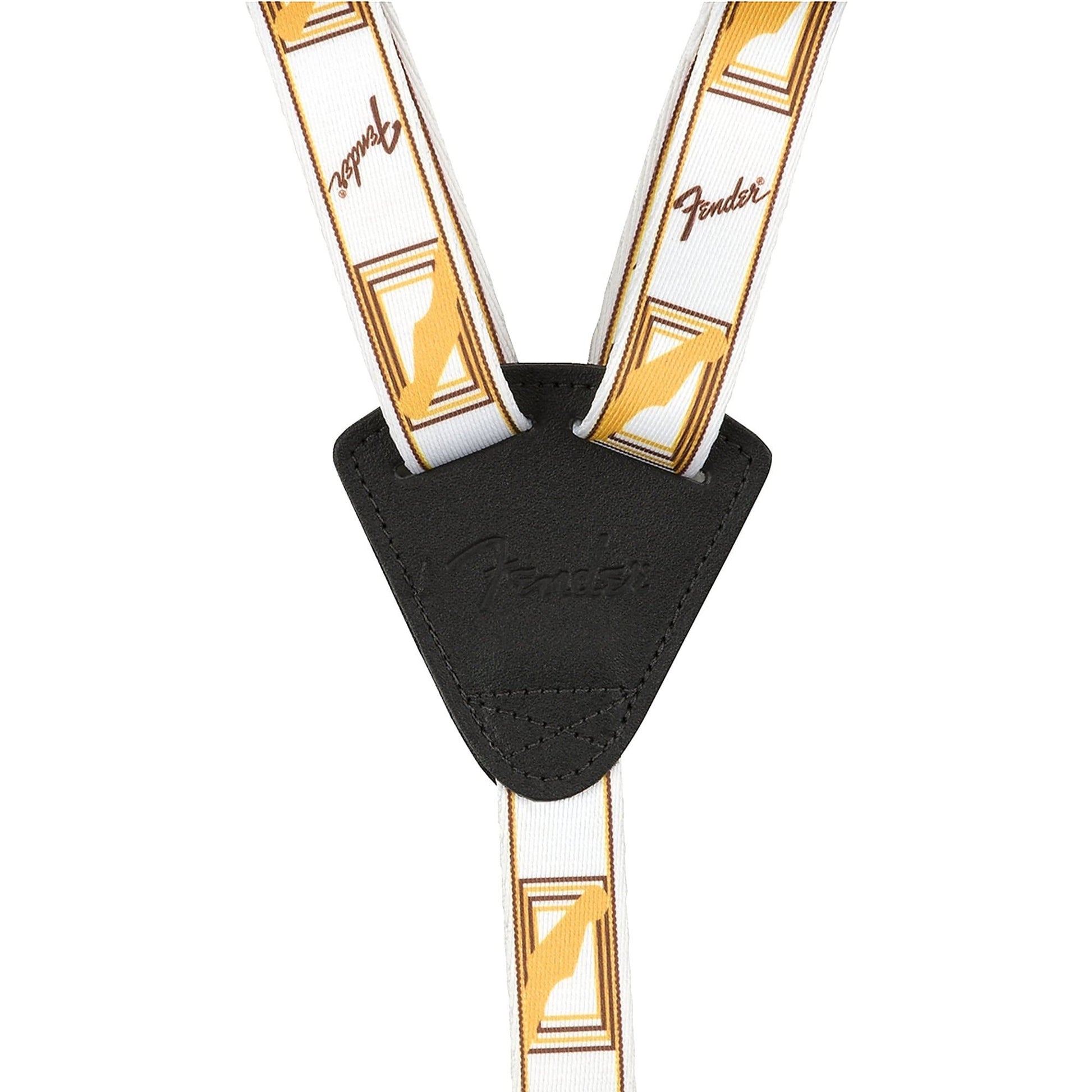 Fender Ukulele Strap White/Brown/Yellow Accessories / Straps