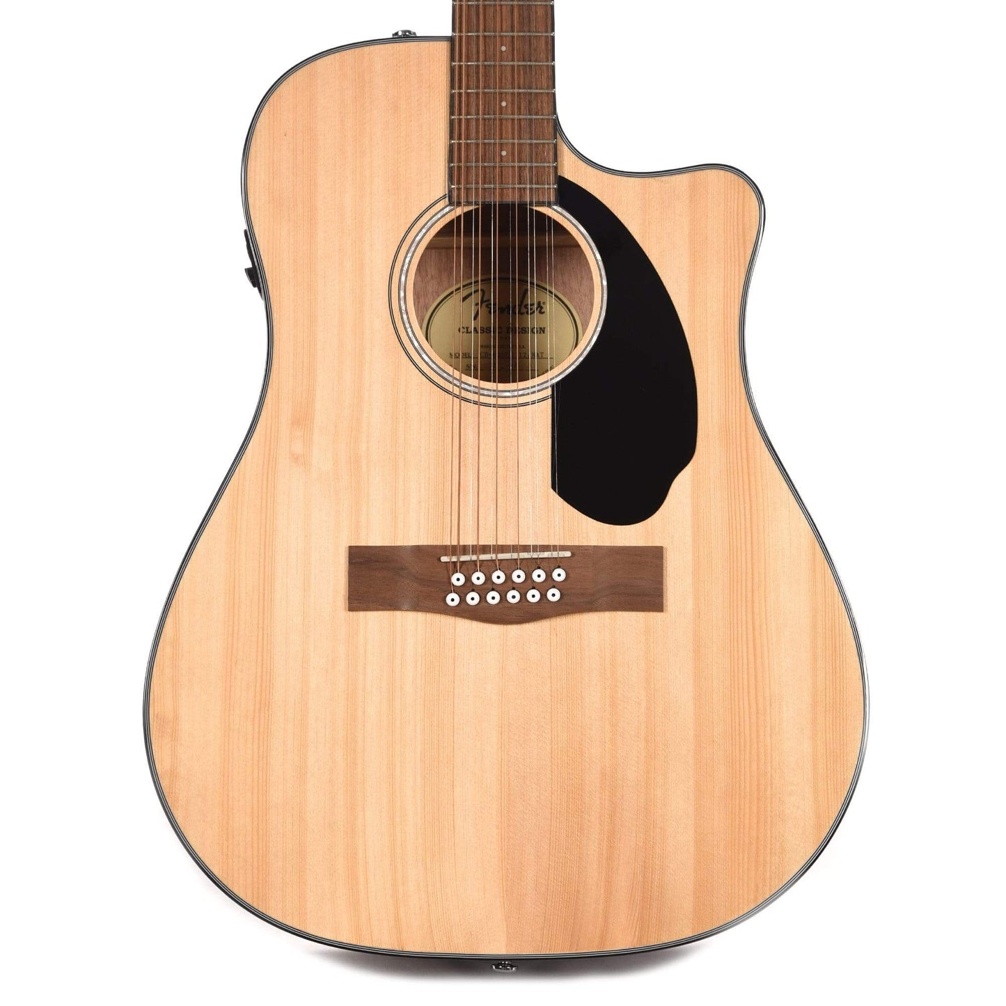 Fender CD-60SCE-12 12-String Acoustic-Electric Dreadnought Natural Acoustic Guitars / 12-String