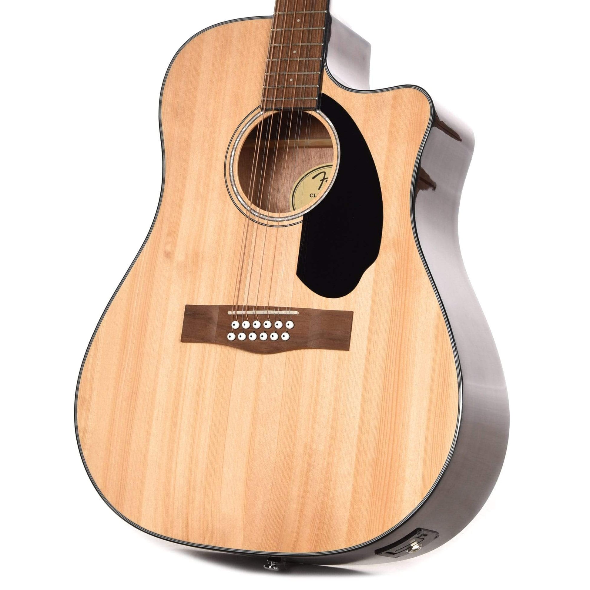 Fender CD-60SCE-12 12-String Acoustic-Electric Dreadnought Natural Acoustic Guitars / 12-String