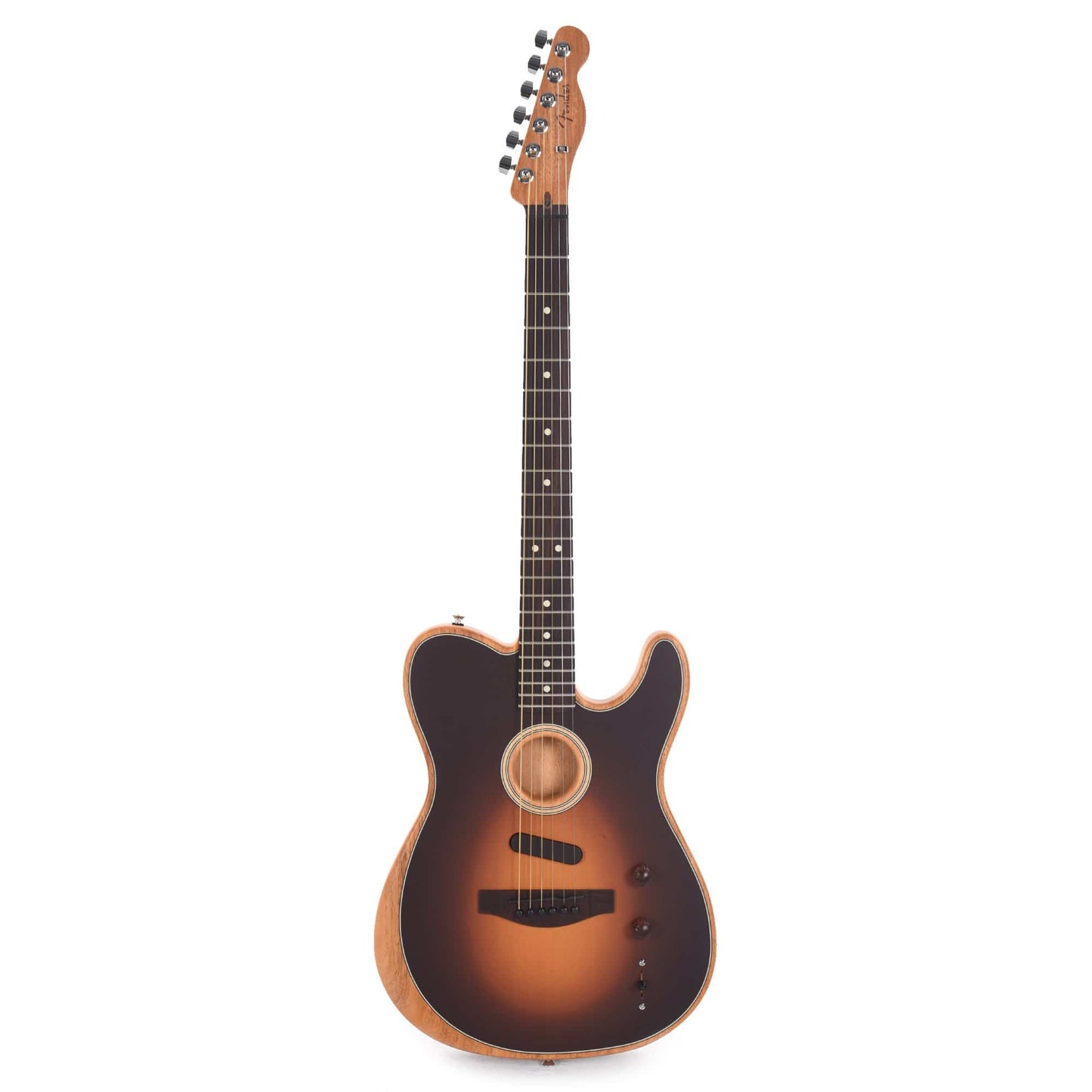 Fender Acoustasonic Player Telecaster Shadow Burst Acoustic Guitars / Built-in Electronics