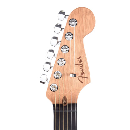 Fender Acoustasonic Stratocaster Transparent Sonic Blue Acoustic Guitars / Built-in Electronics