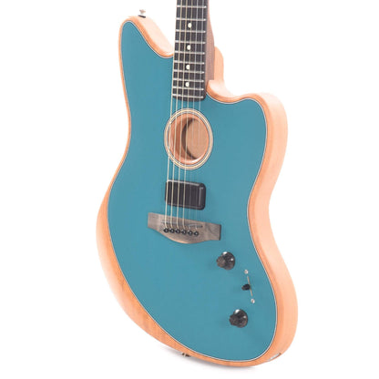 Fender American Acoustasonic Jazzmaster Ocean Turquoise Acoustic Guitars / Built-in Electronics