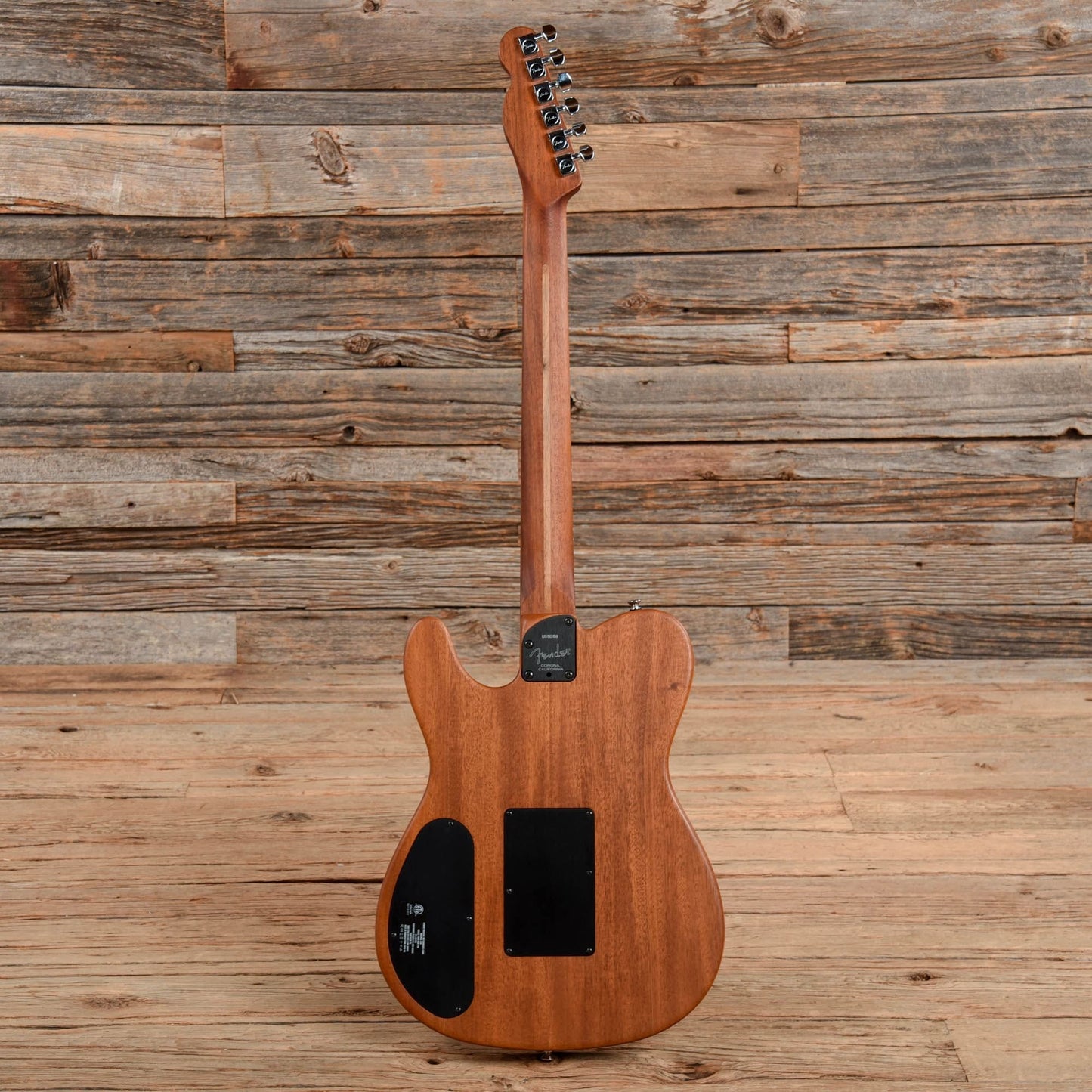 Fender American Acoustasonic Telecaster Natural 2019 Acoustic Guitars / Built-in Electronics