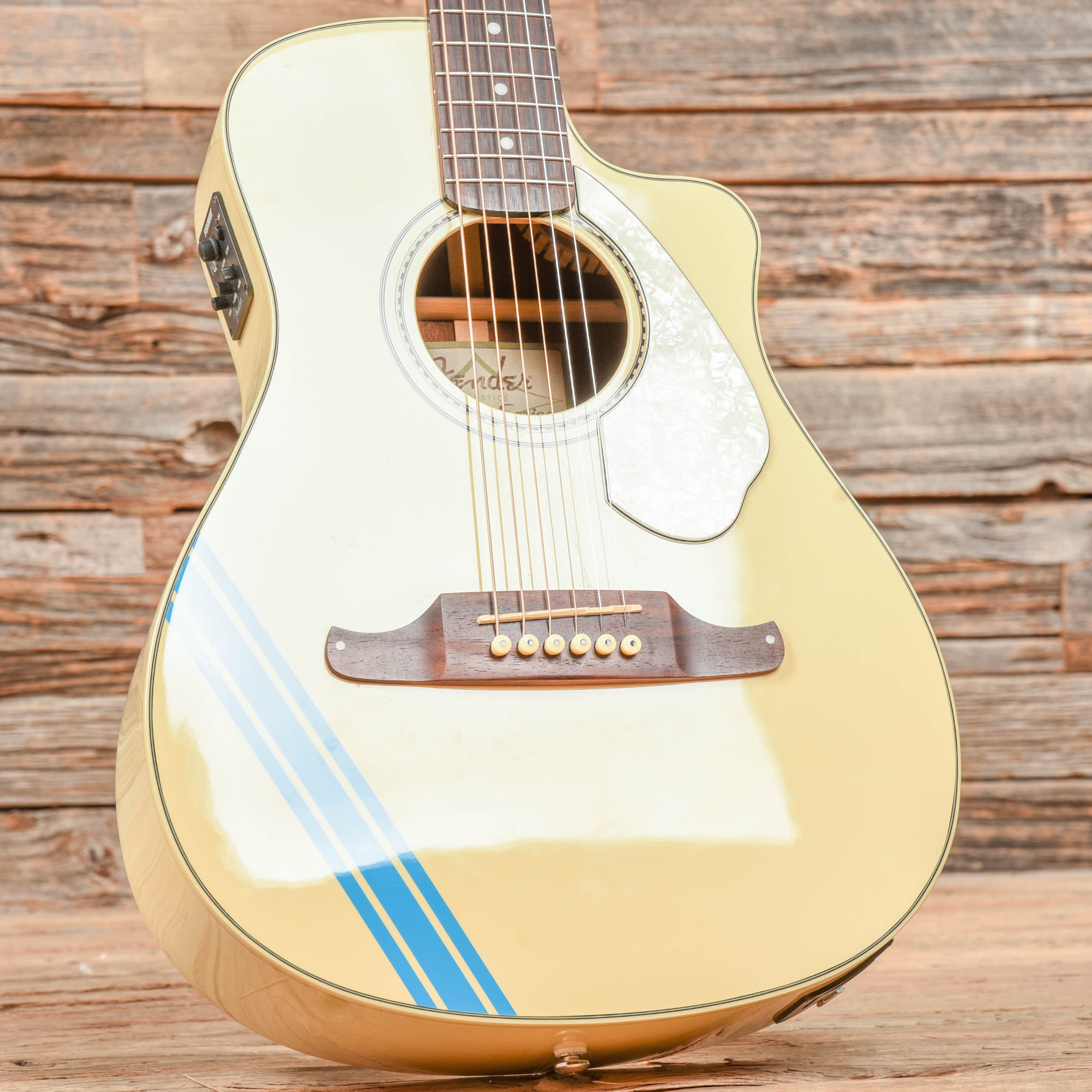 Fender California Series Malibu CE Mustang Olympic White 2014 – Chicago  Music Exchange