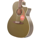 Fender Newporter Player Acoustic Olive Satin – Chicago Music Exchange