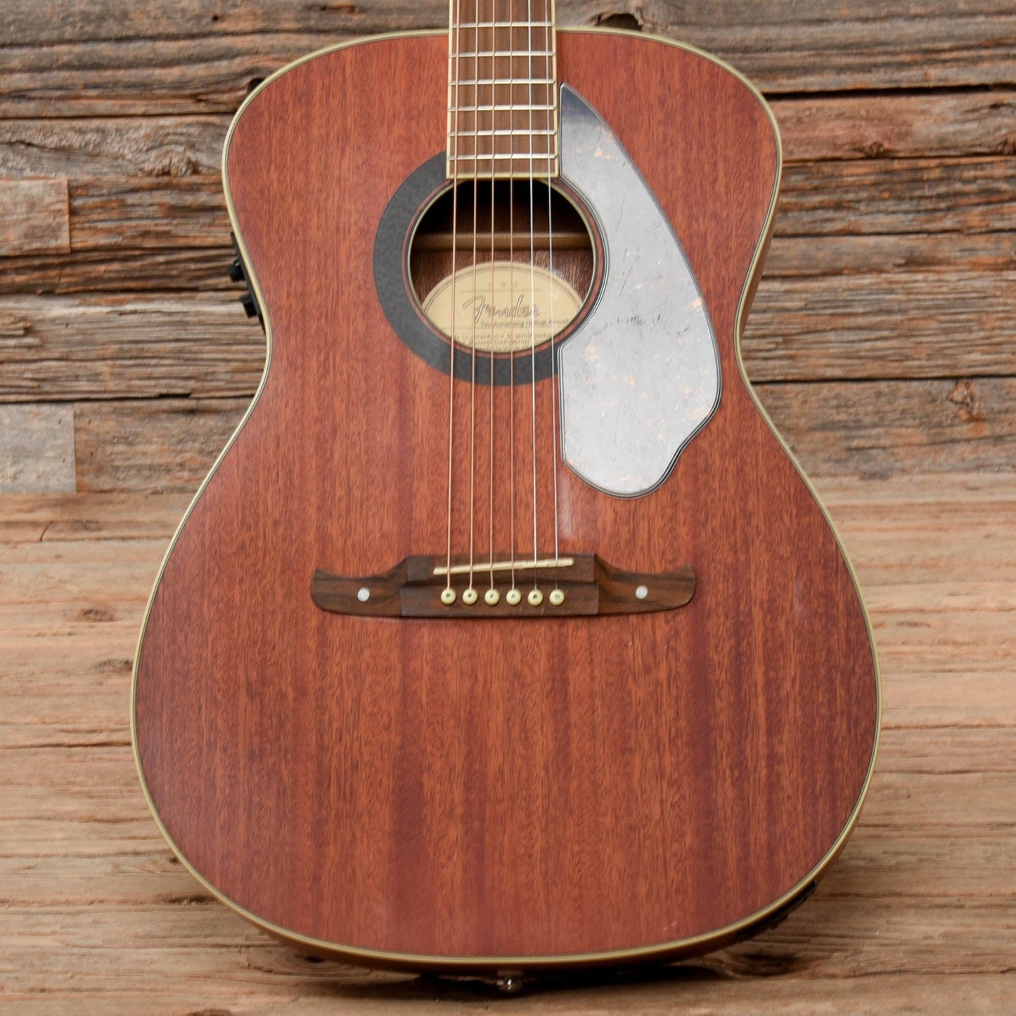 Fender Tim Armstrong Hellcat Natural 2017 Acoustic Guitars / Built-in Electronics