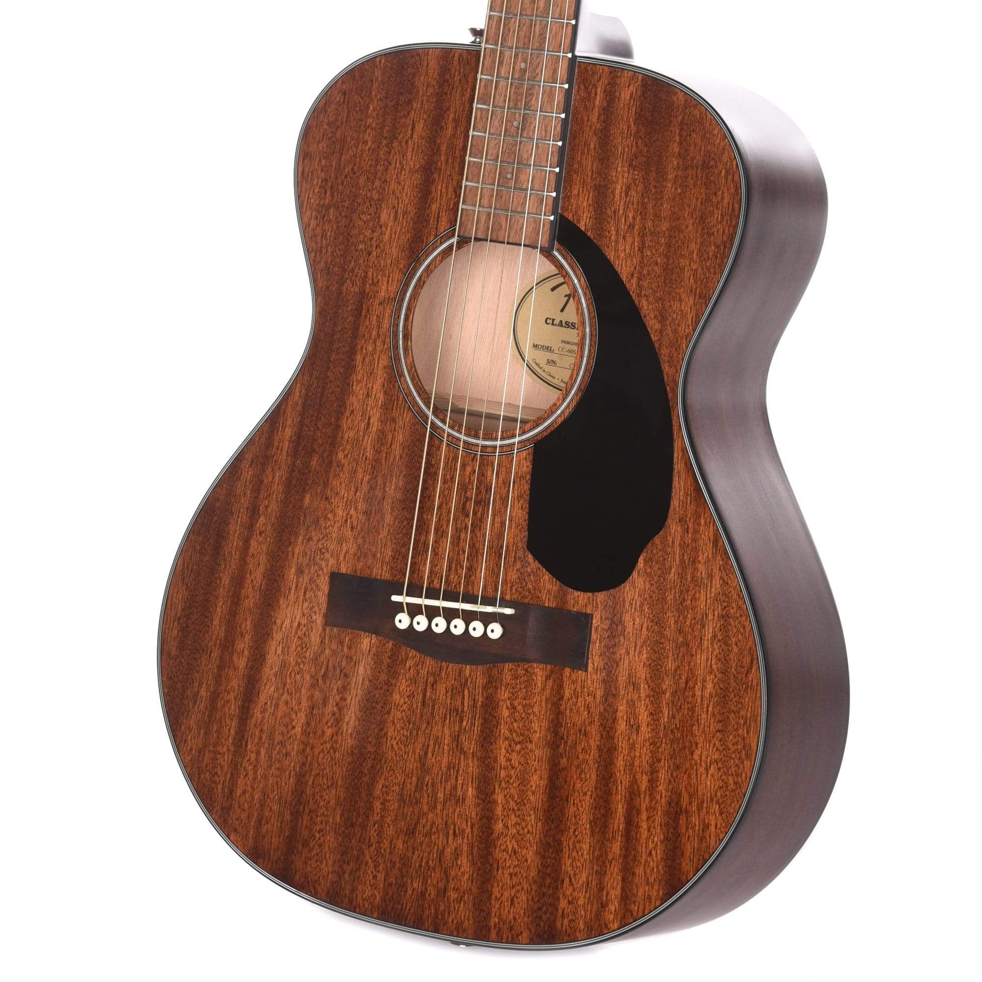 Fender CC-60S Concert Pack V2 All-Mahogany Natural Acoustic Guitars / Concert