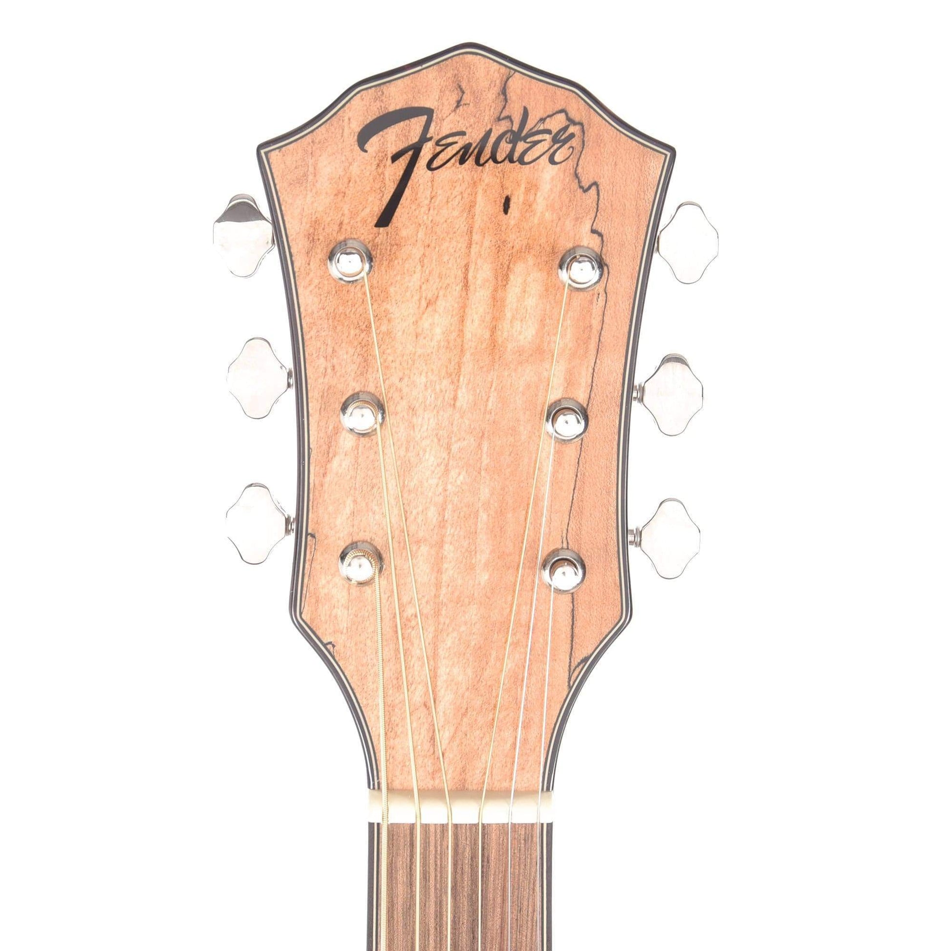 Fender FSR FA-345CE Spalted Maple Natural Acoustic Guitars / Concert