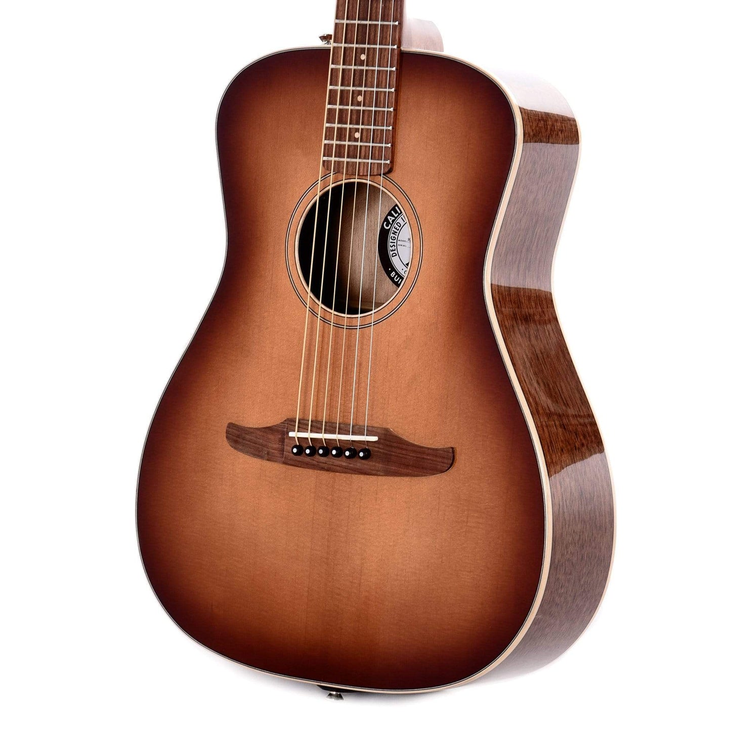 Fender Malibu Classic Acoustic Solid Spruce/Mahogany Aged Cherry Burst Acoustic Guitars / Concert