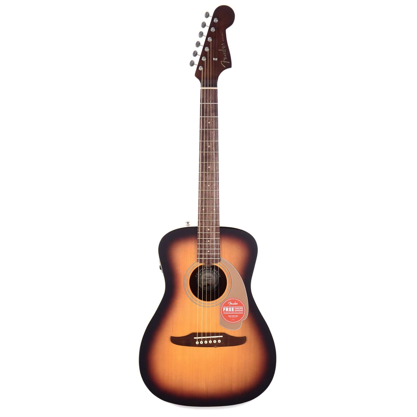 Fender Malibu Player Acoustic Sunburst Acoustic Guitars / Concert