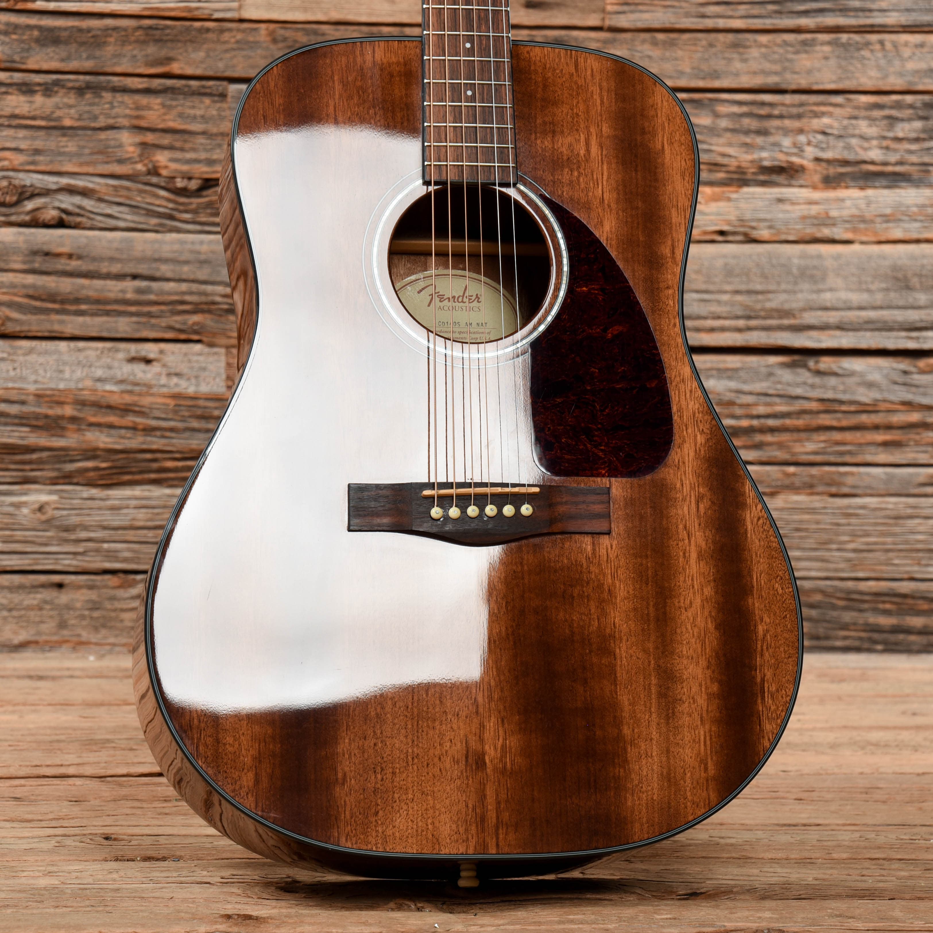 Fender CD-140S All-Mahogany Dreadnought Natural 2013 – Chicago Music  Exchange