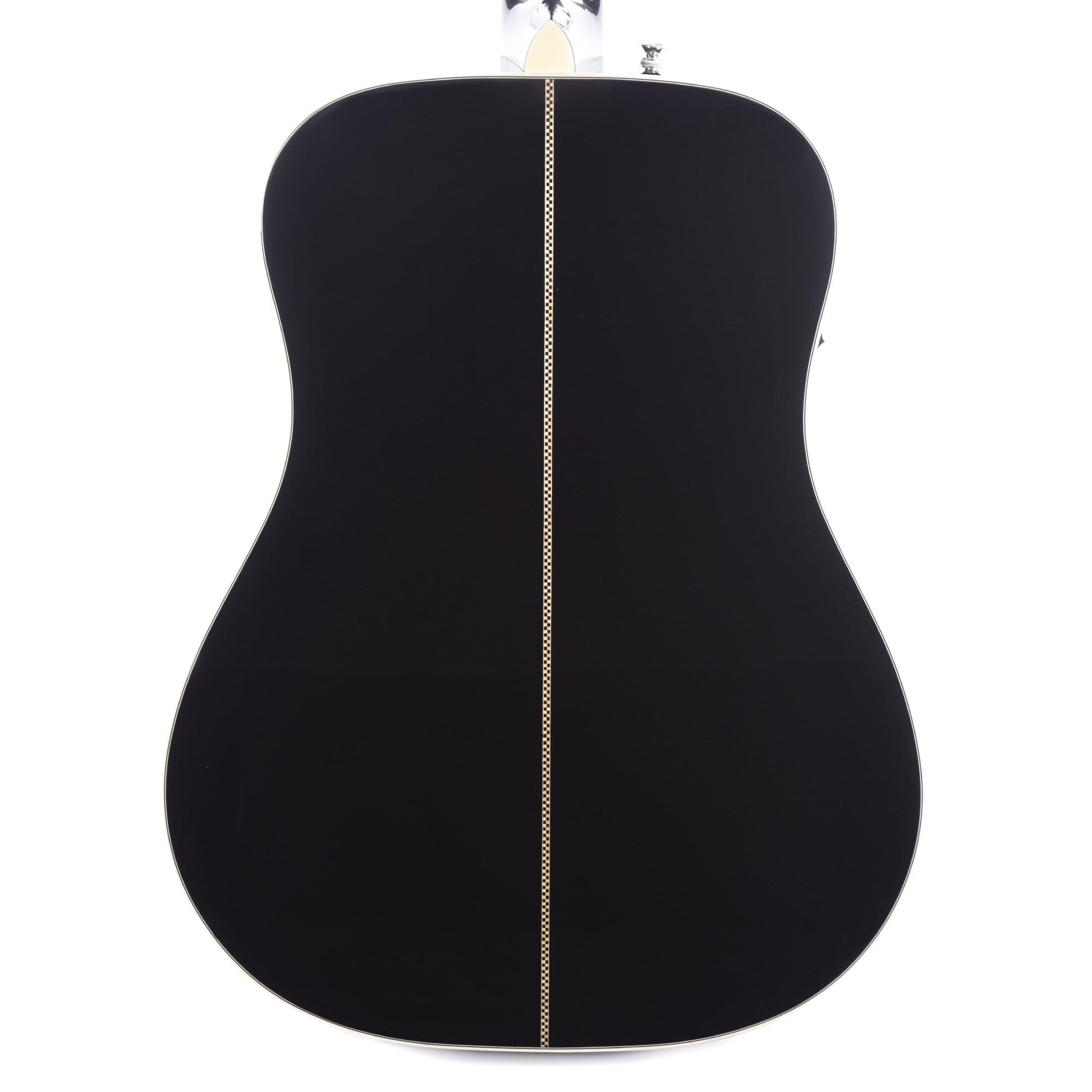 Fender PM-1E Limited Edition Paramount Series Dreadnought Black Acoustic Guitars / Dreadnought