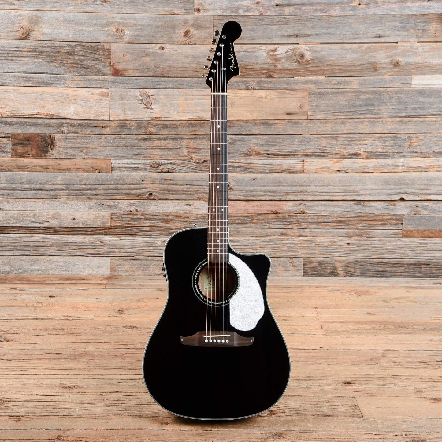 Fender Sonoran SCE Black 2013 Acoustic Guitars / Dreadnought