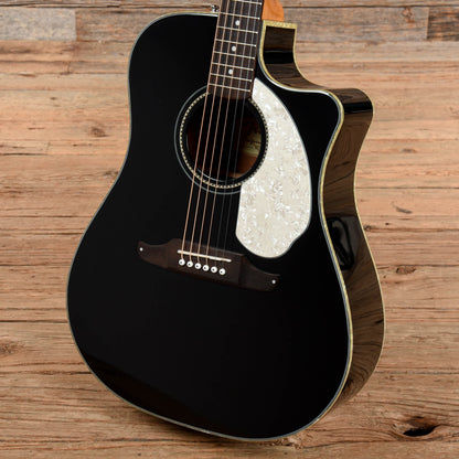 Fender Sonoran SCE Black 2016 Acoustic Guitars / Dreadnought