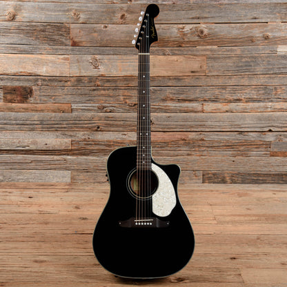 Fender Sonoran SCE Black 2016 Acoustic Guitars / Dreadnought